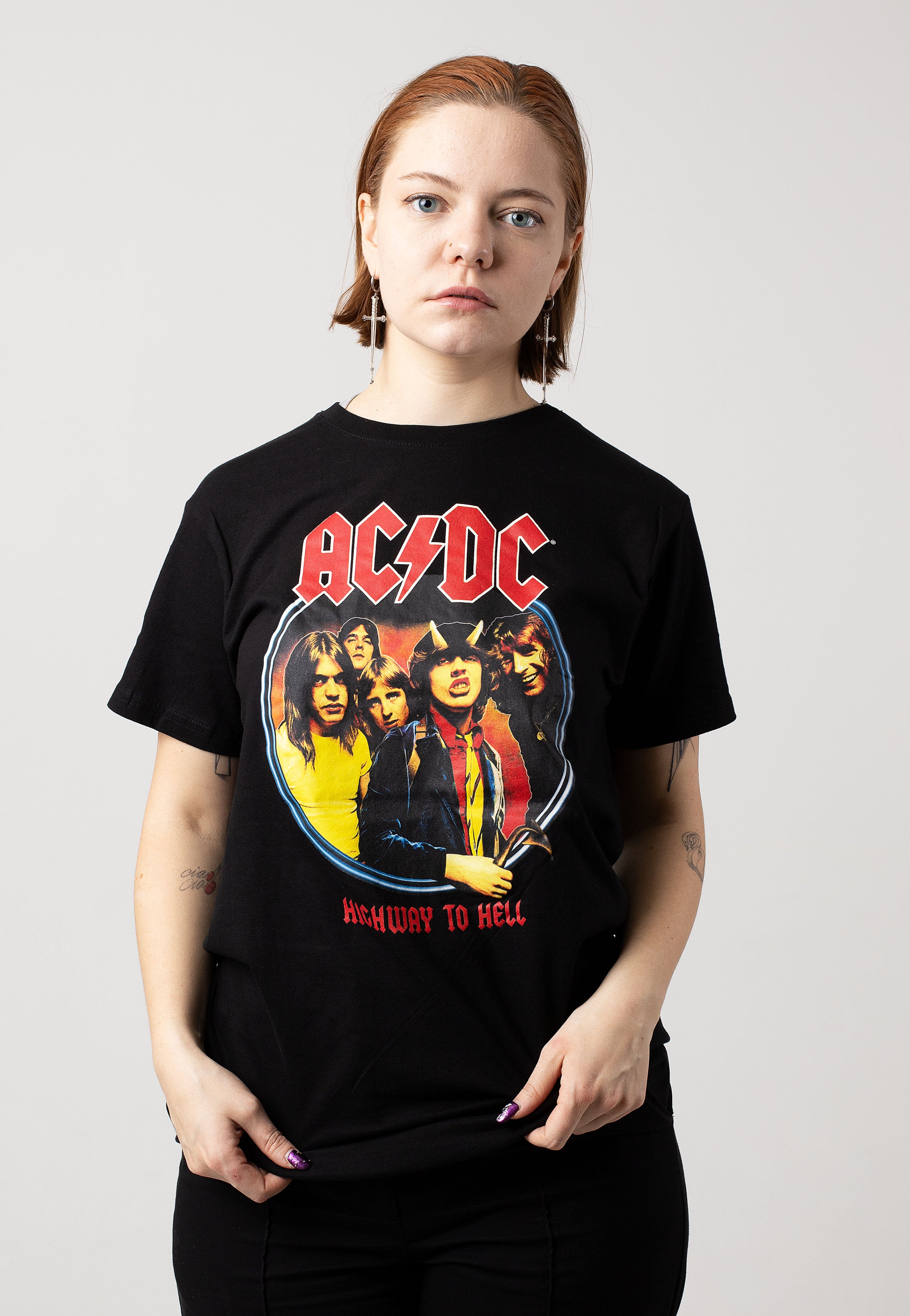 AC/DC - Highway To Hell Circle - T-Shirt | Women-Image