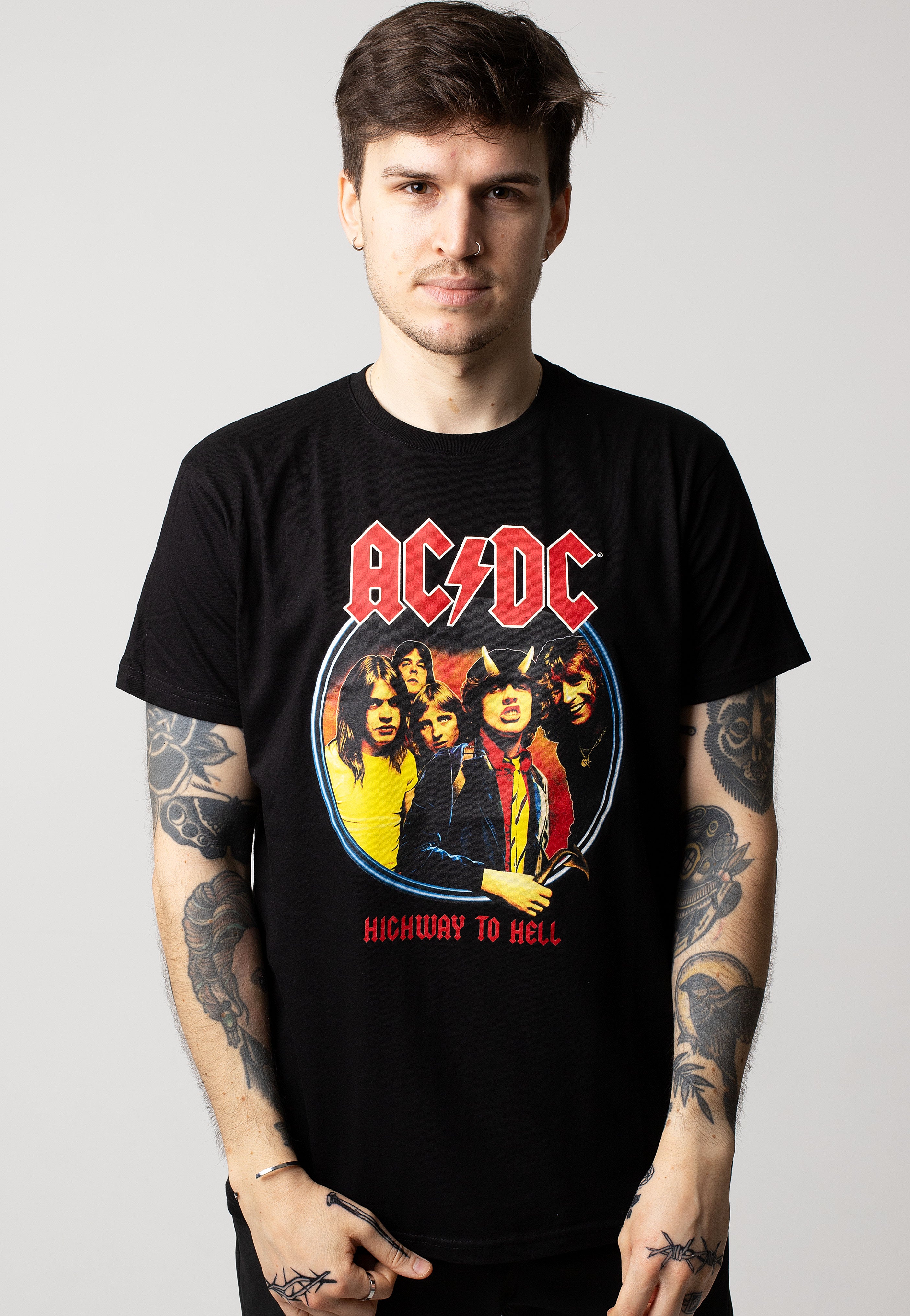 AC/DC - Highway To Hell Circle - T-Shirt | Men-Image