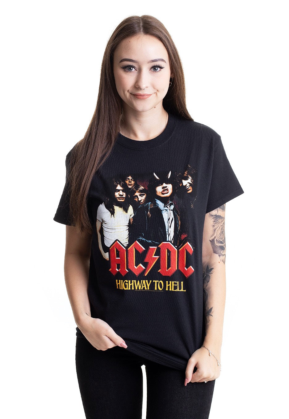 AC/DC - Highway To Hell Group - T-Shirt | Women-Image