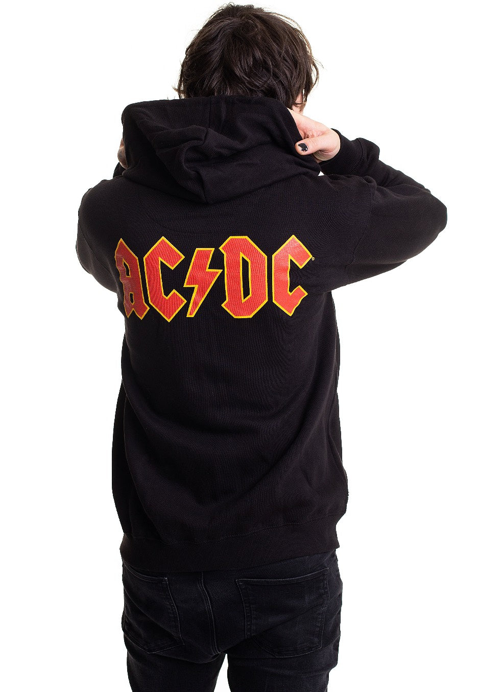 AC/DC - Logo Back Print - Zipper | Men-Image