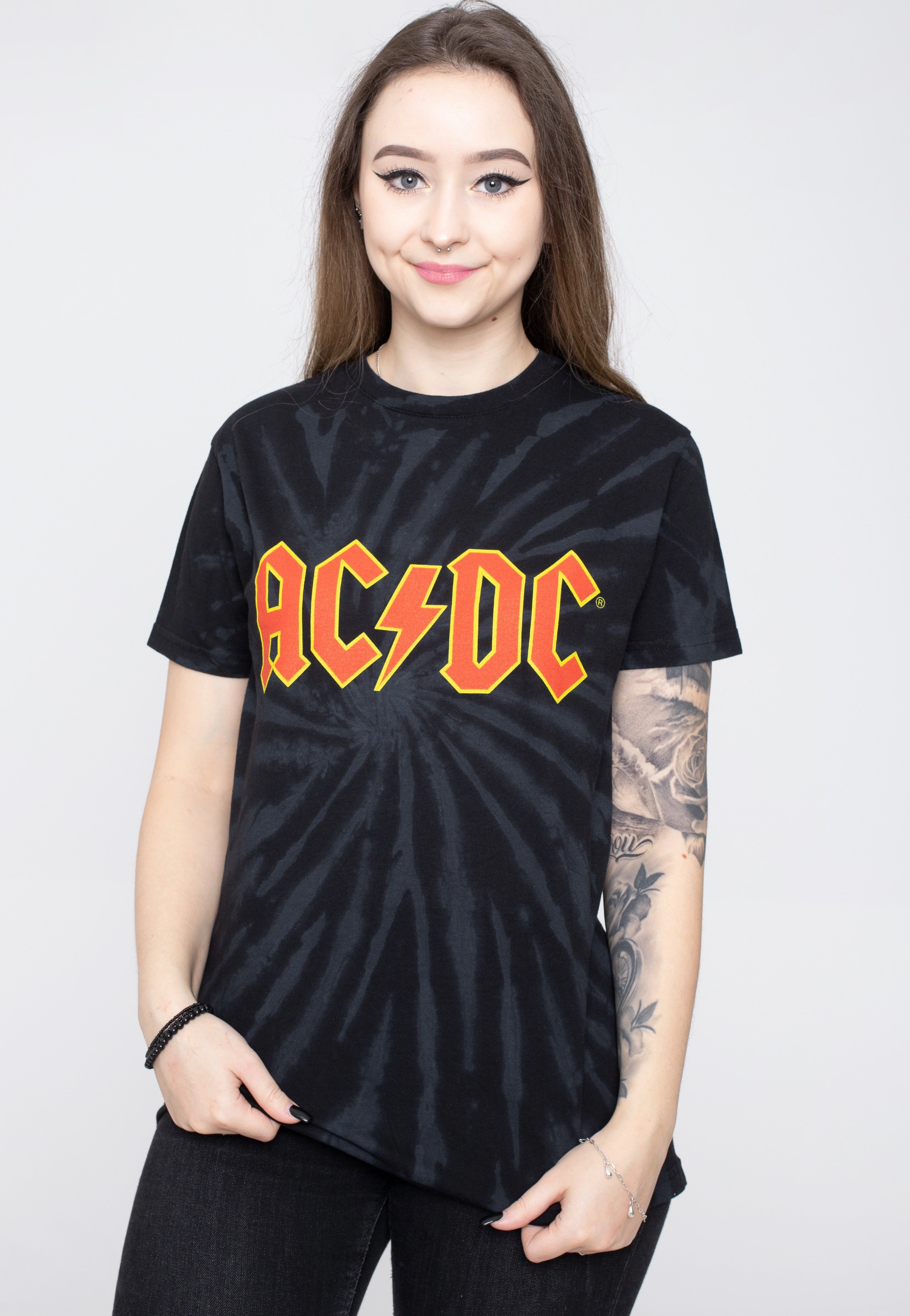 AC/DC - Logo Dip-Dye - T-Shirt | Women-Image