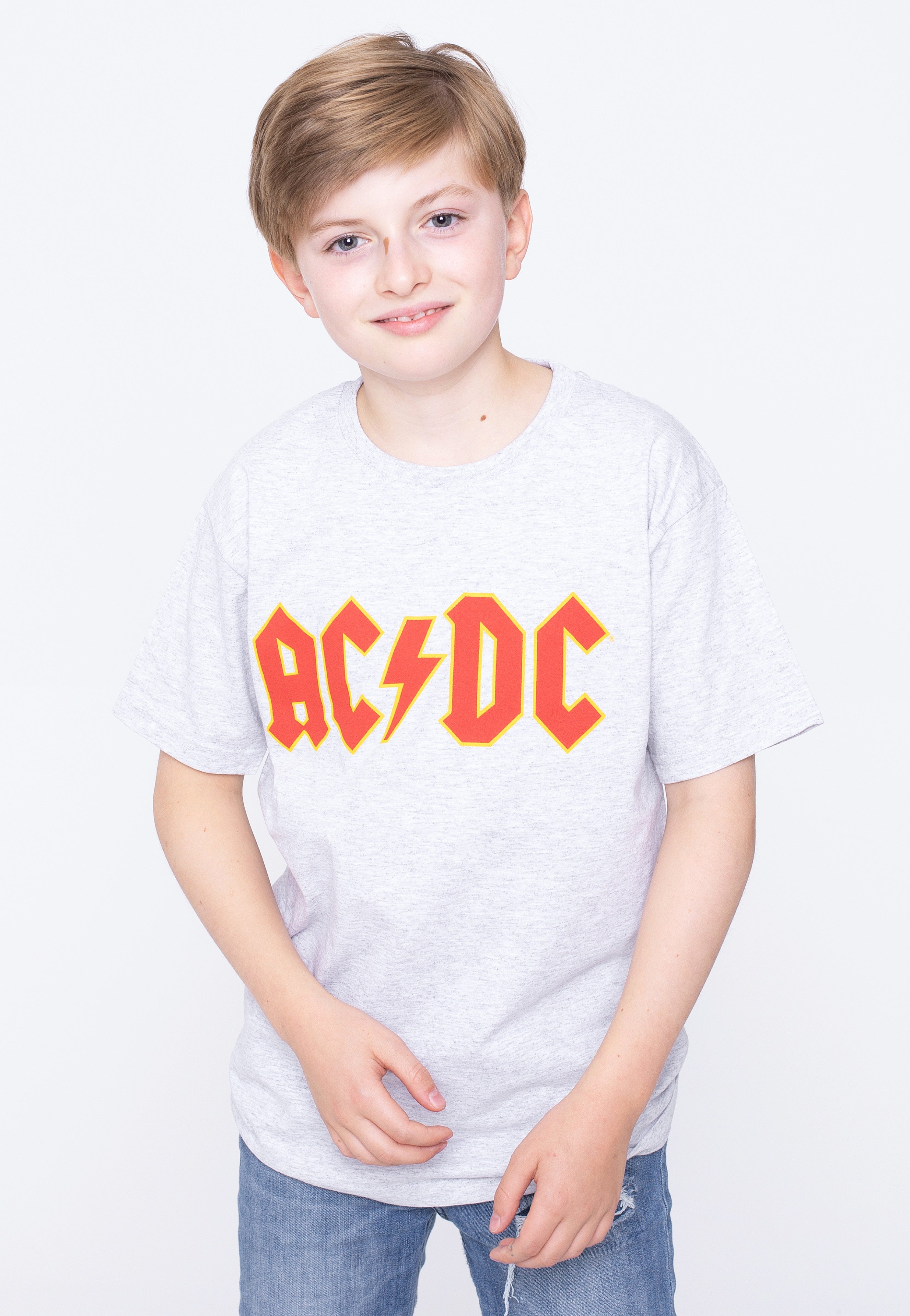 AC/DC - Logo Kids Heather - T-Shirt | Men-Image