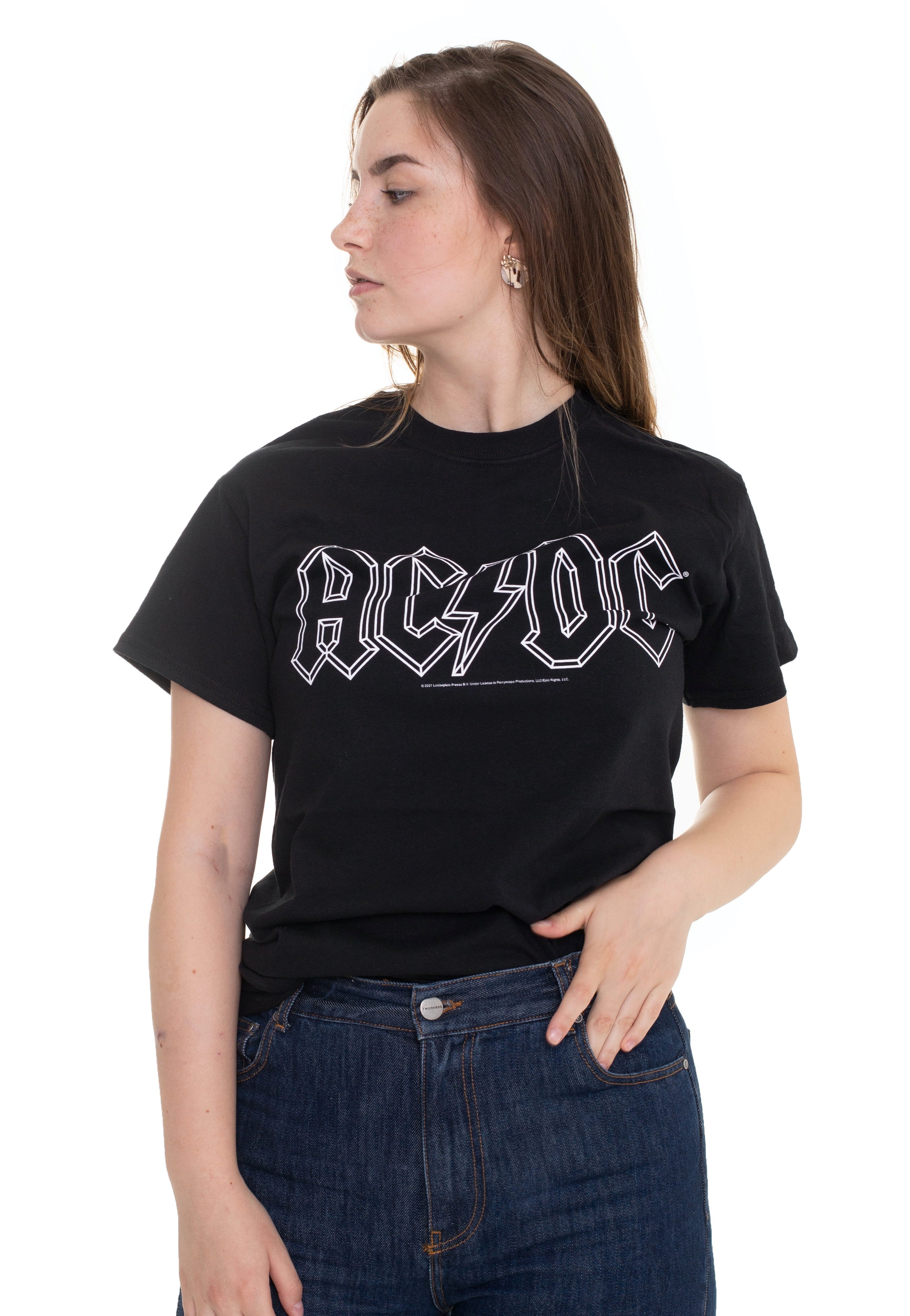 AC/DC - Outline Logo - T-Shirt | Women-Image