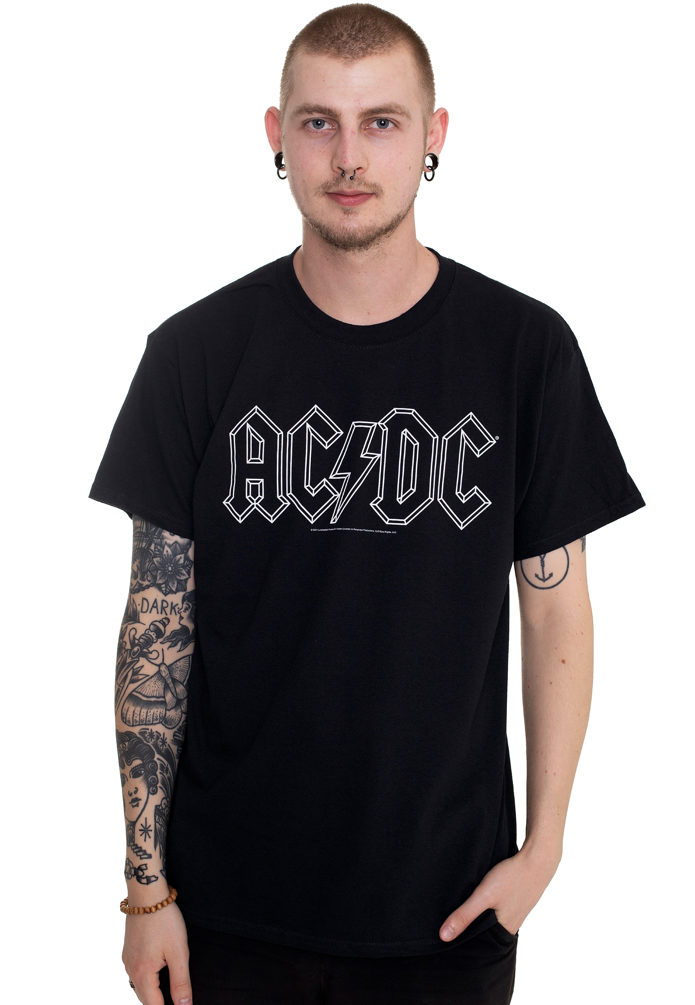 AC/DC - Outline Logo - T-Shirt | Men-Image