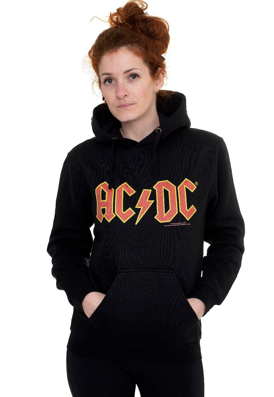 AC/DC - Red Logo - Hoodie | Women-Image