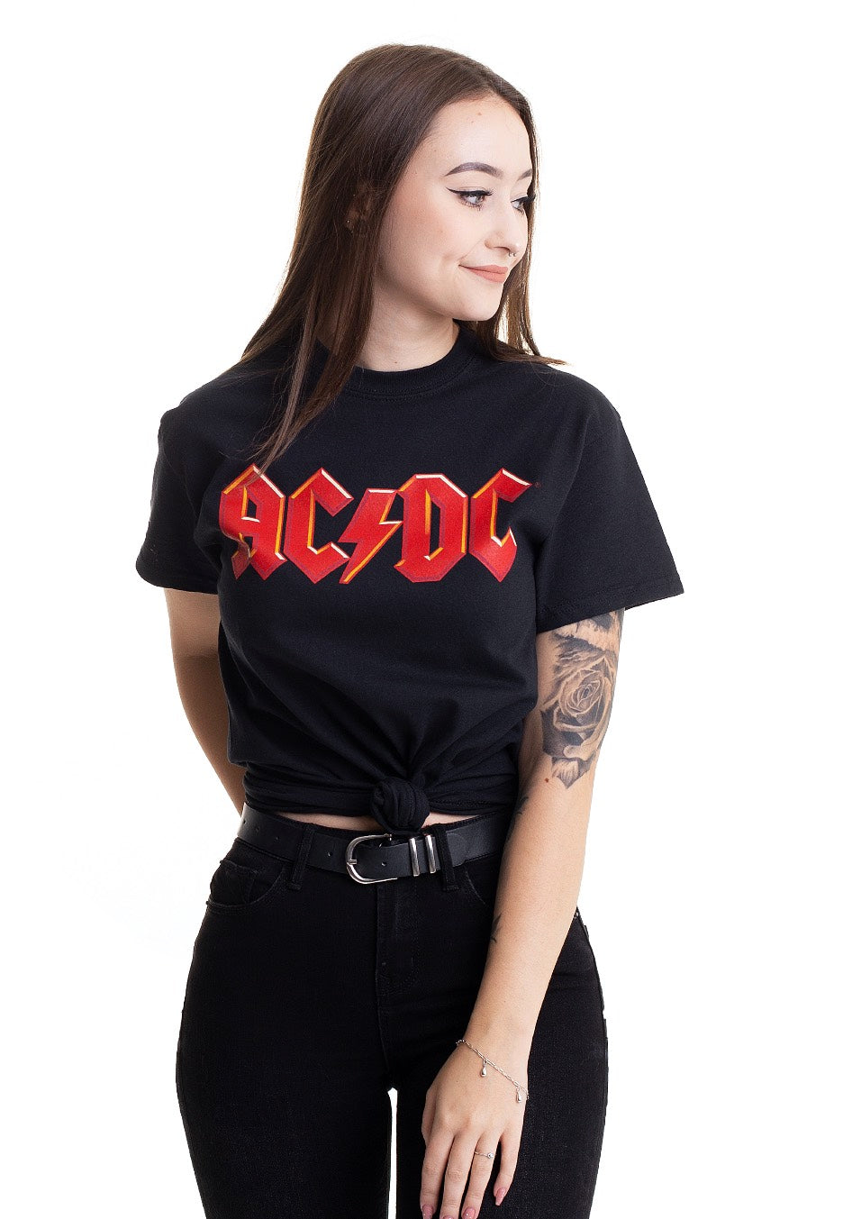 AC/DC - Red Logo - T-Shirt | Women-Image