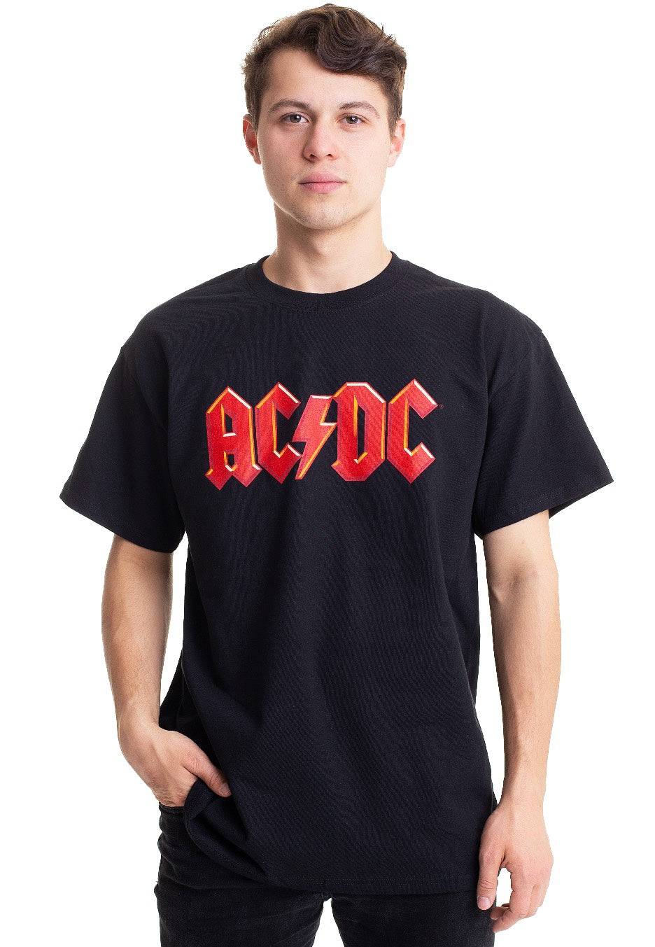 AC/DC - Red Logo - T-Shirt | Men-Image