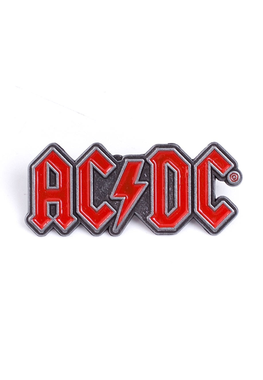 AC/DC - Red Logo - Pin | Neutral-Image