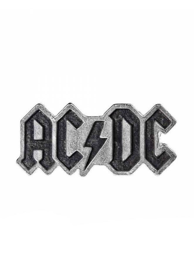 AC/DC - Enamel Logo - Pin | Neutral-Image