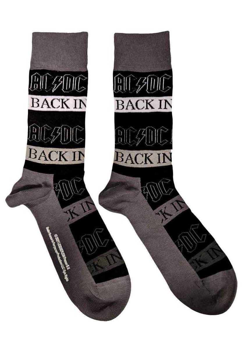 AC/DC - Back In Black - Socks | Neutral-Image