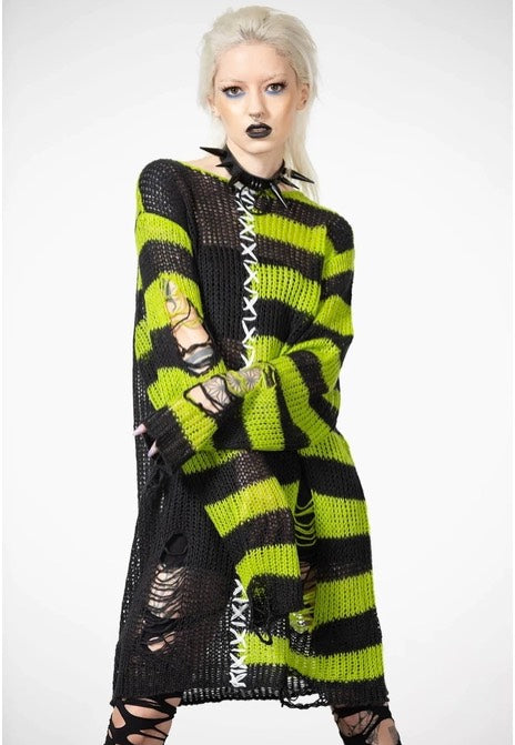 Killstar - Acidic Black - Pullover | Women-Image