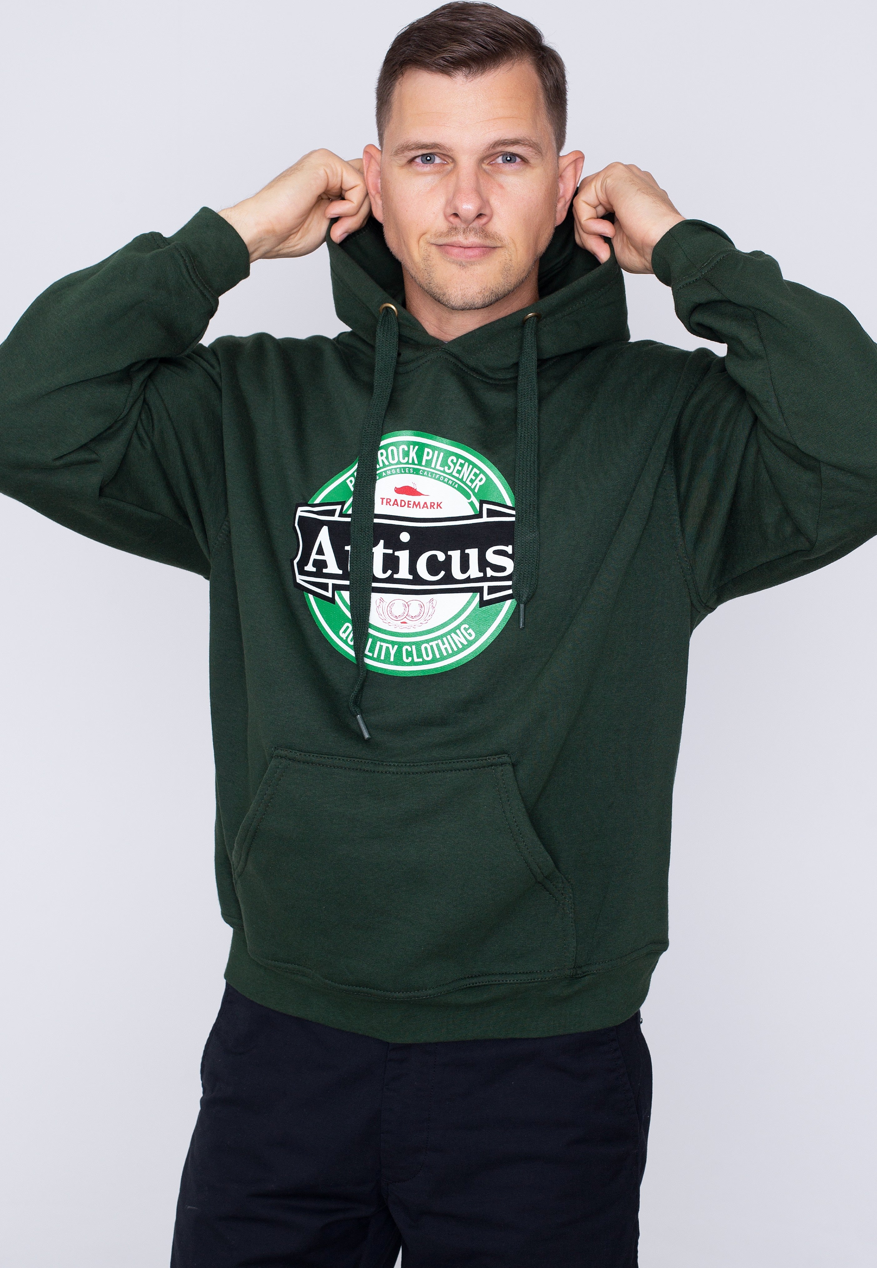 Atticus - Pilsener Hunter Green - Hoodie | Men-Image