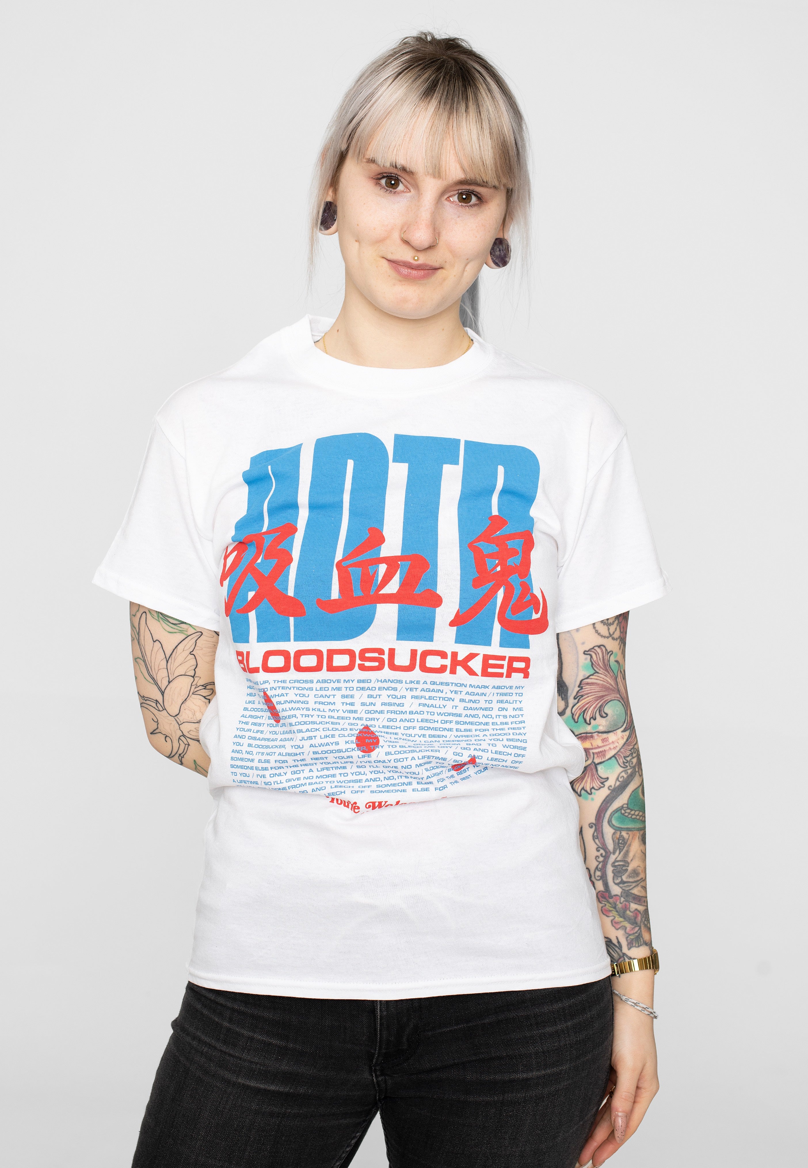 A Day To Remember - Bloodsucker White - T-Shirt | Women-Image