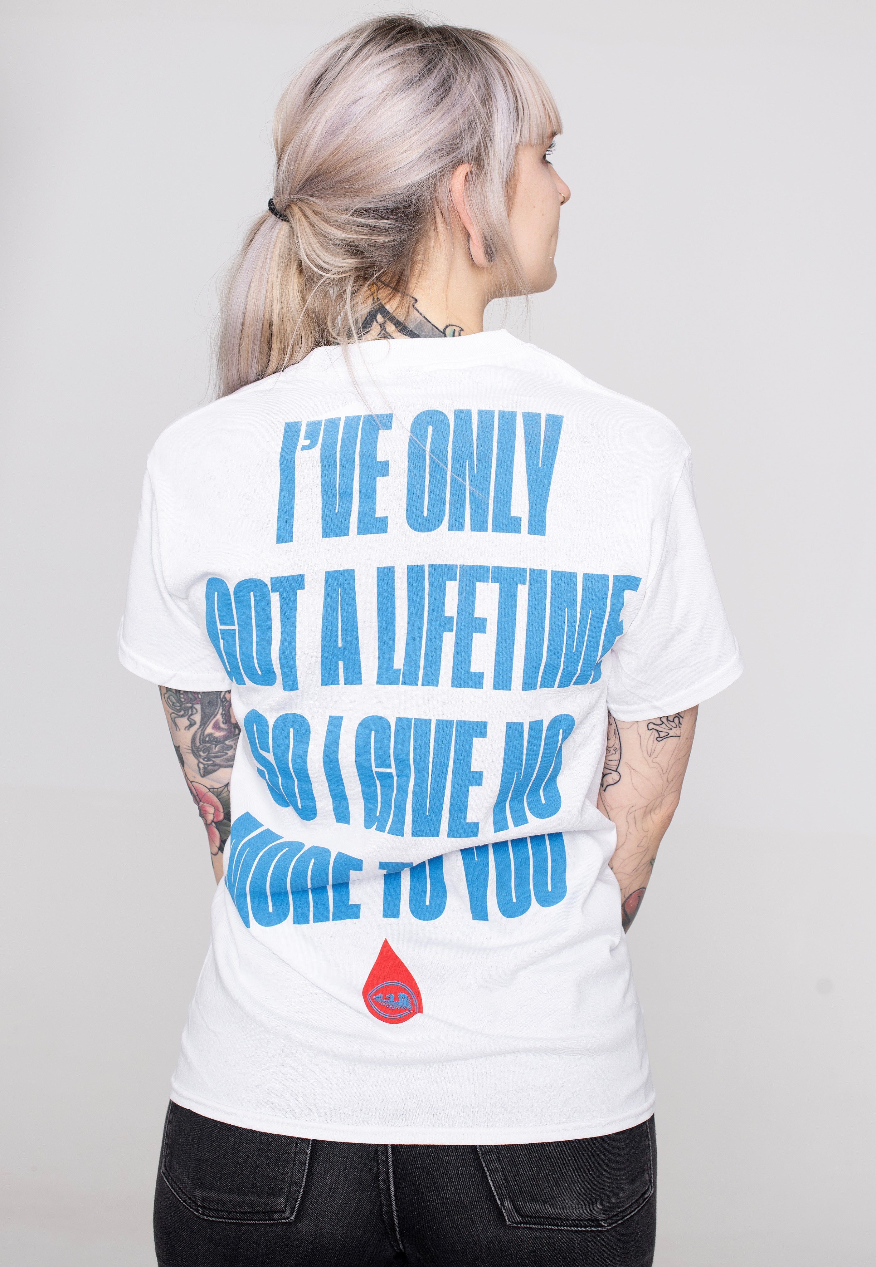 A Day To Remember - Bloodsucker White - T-Shirt | Women-Image