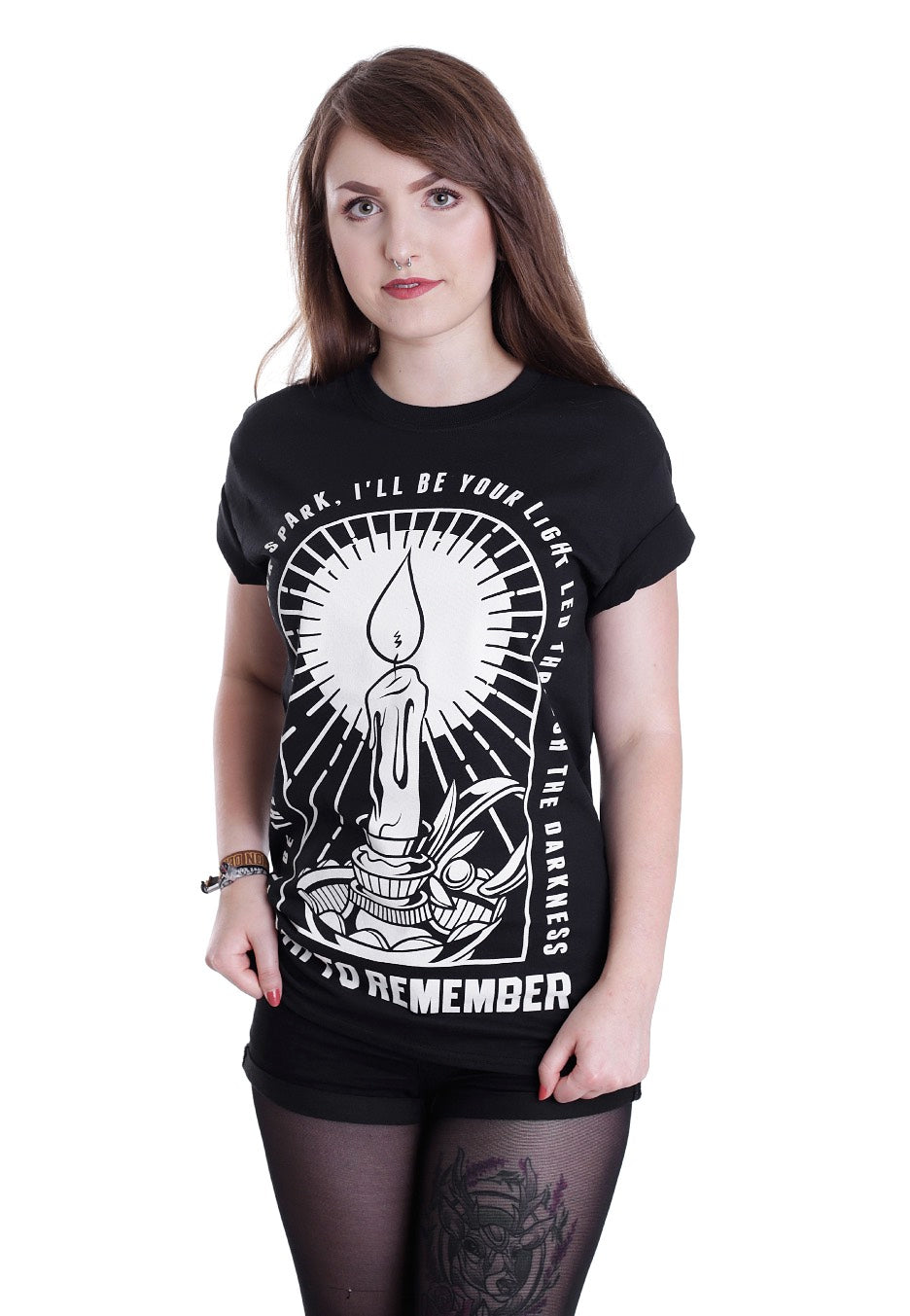 A Day To Remember - Darkness Candle - T-Shirt | Women-Image