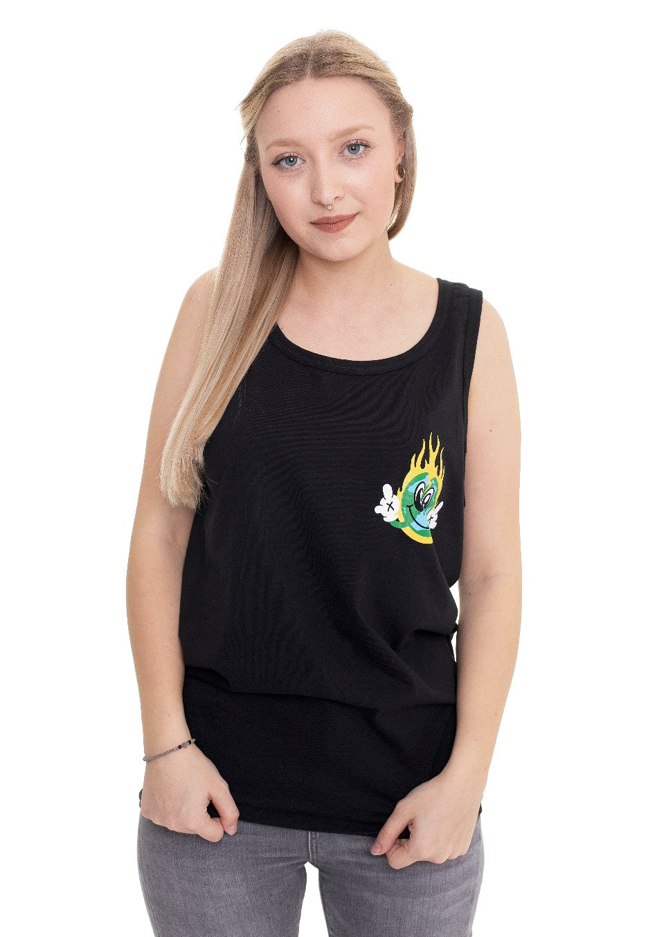 A Day To Remember - Earth Fire - Tank | Women-Image