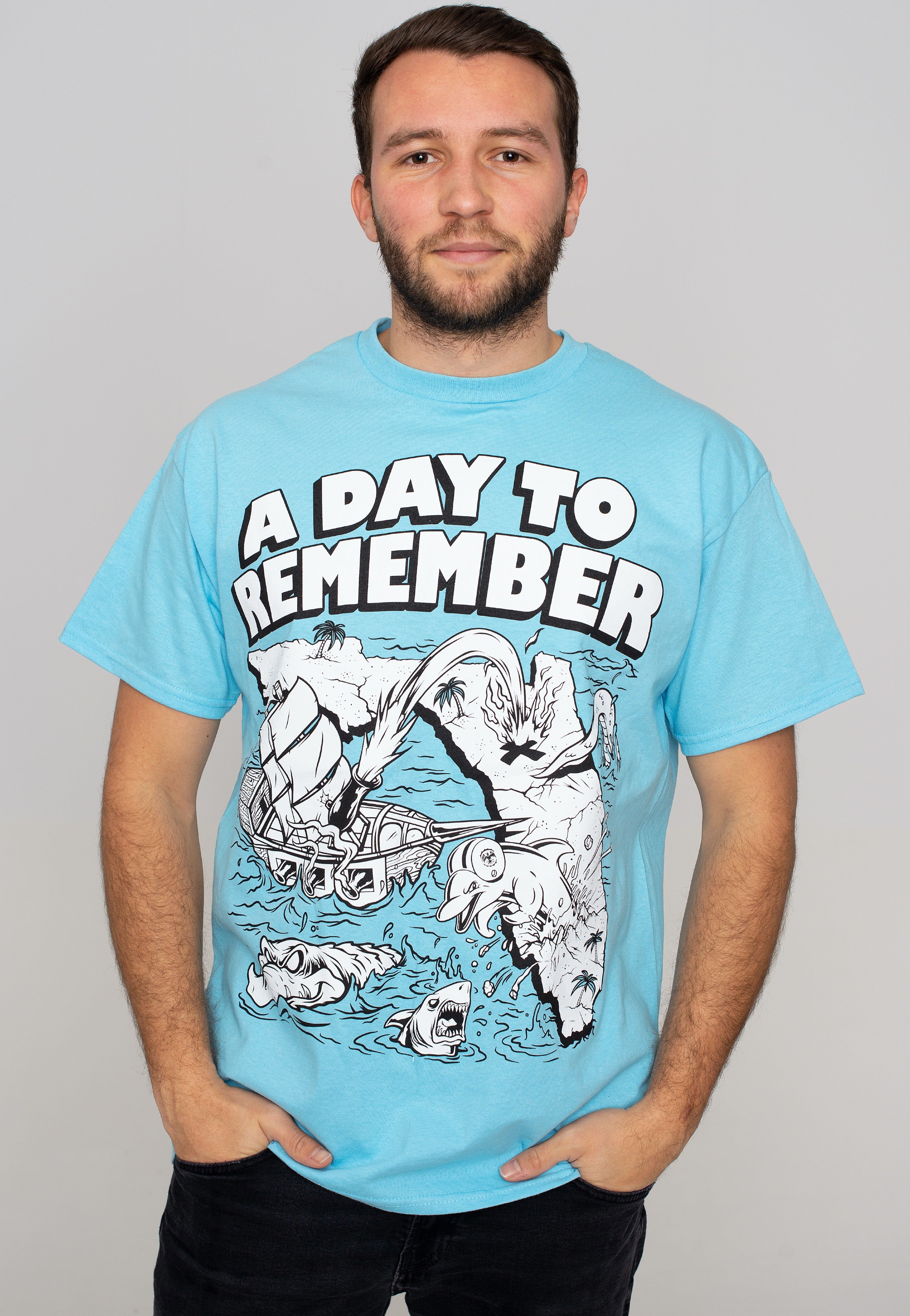 A Day To Remember - Florida Sky Blue - T-Shirt | Men-Image