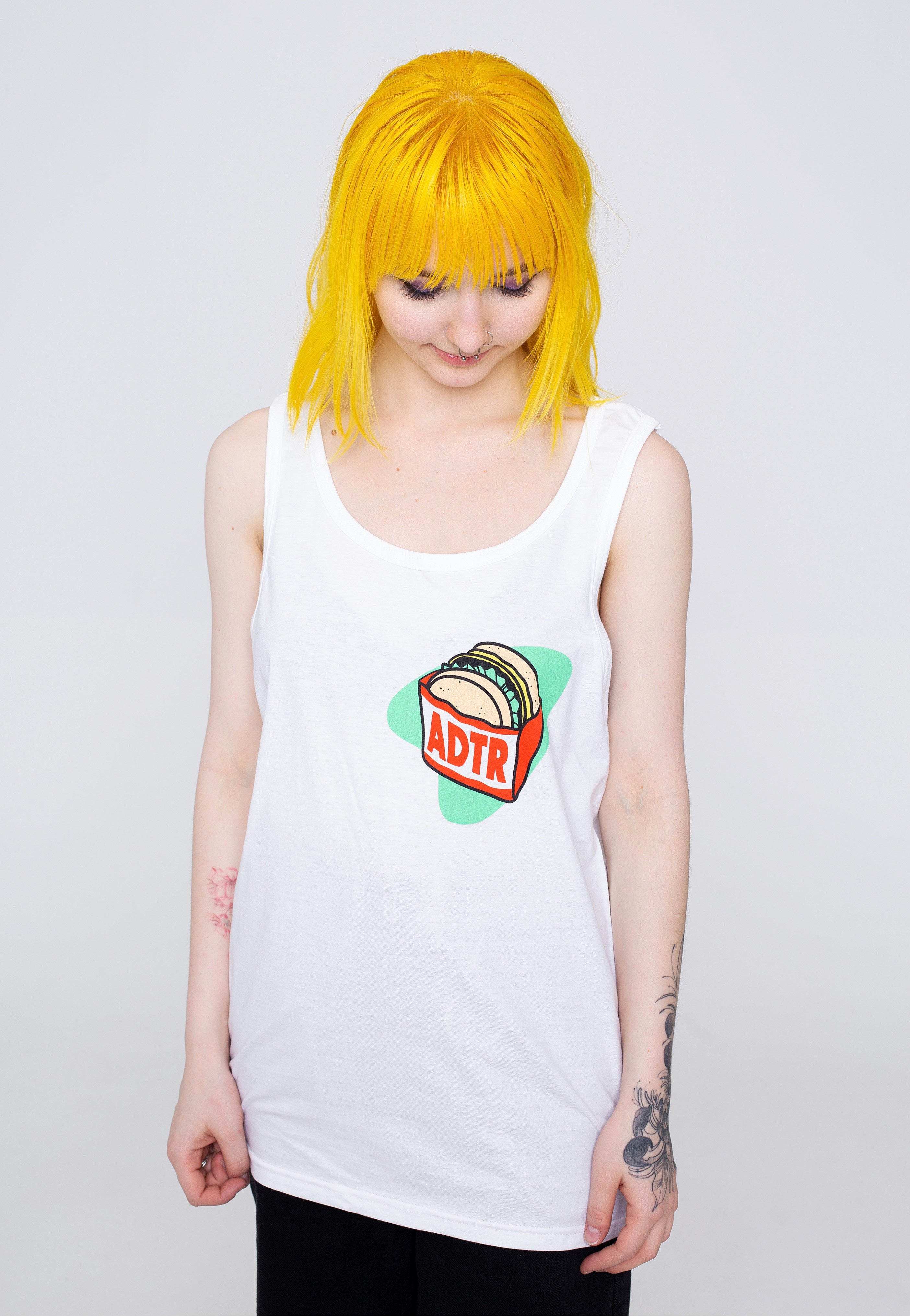 A Day To Remember - In N Out White - Tank | Women-Image