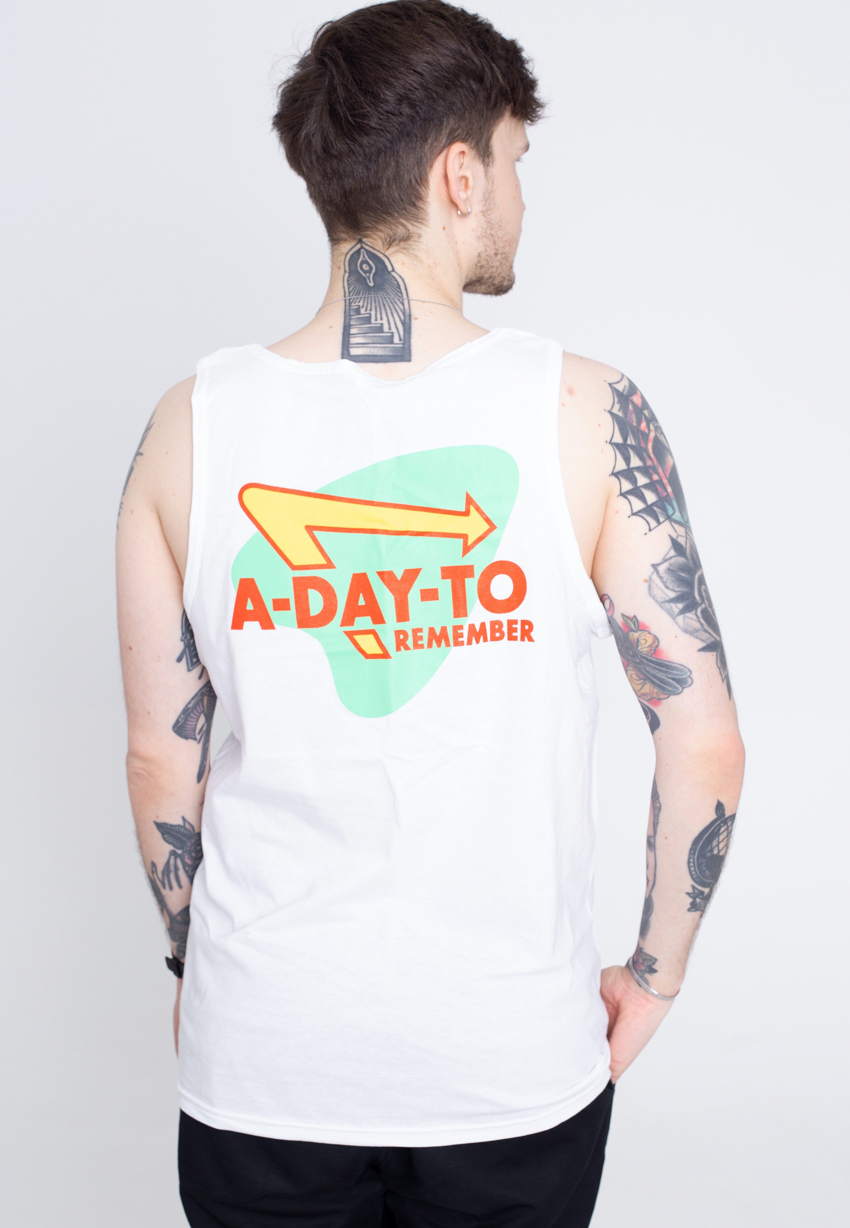 A Day To Remember - In N Out White - Tank | Men-Image