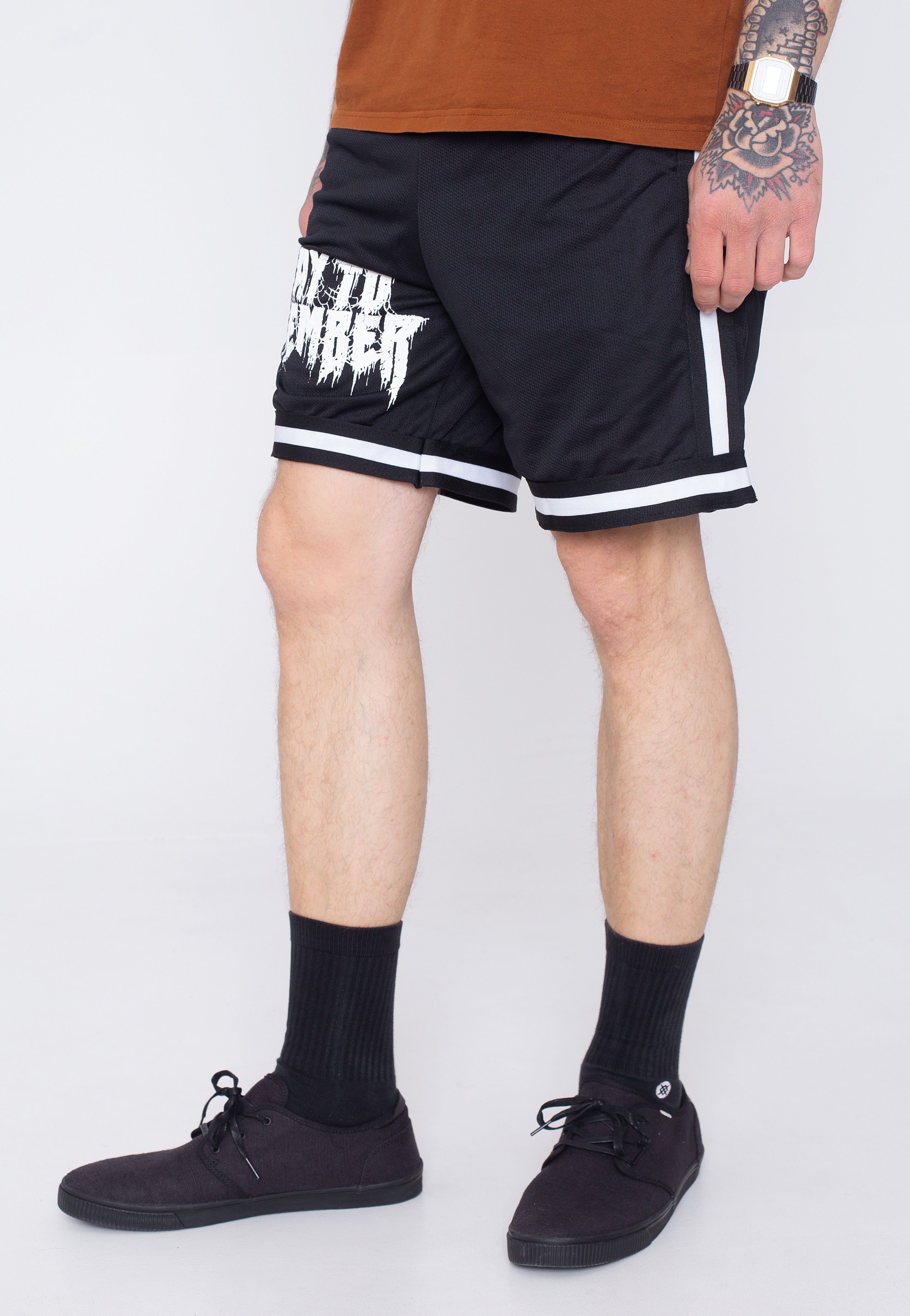 A Day To Remember - Riddick Logo Striped - Shorts | Men-Image