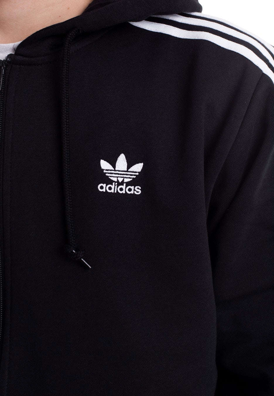 Adidas - 3-Stripes Black - Zipper | Men-Image