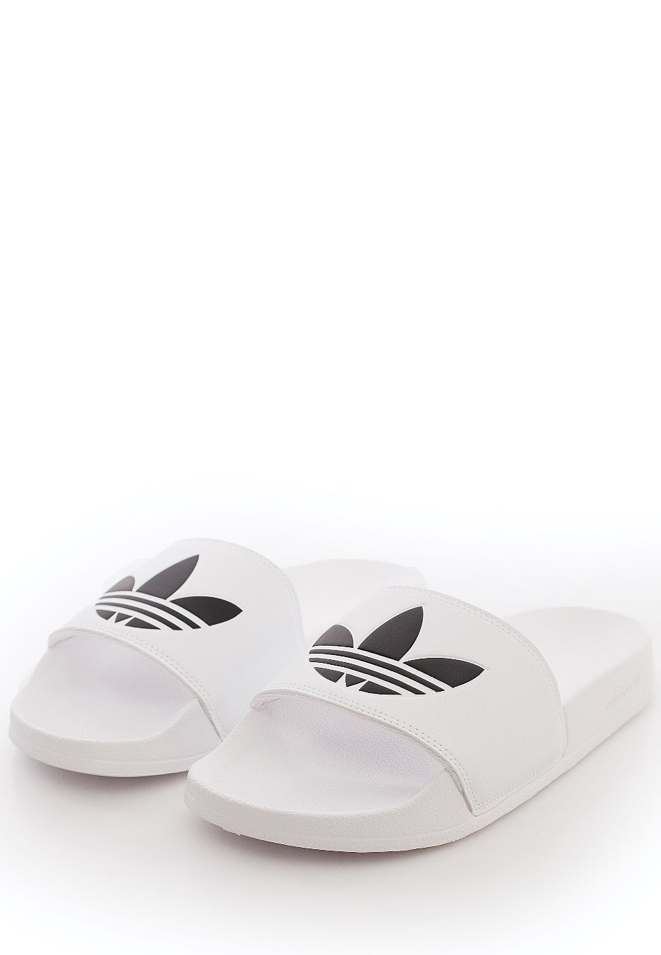 Adidas - Adilette Lite FTW White/Core Black/FTW White - Slides | Men-Image