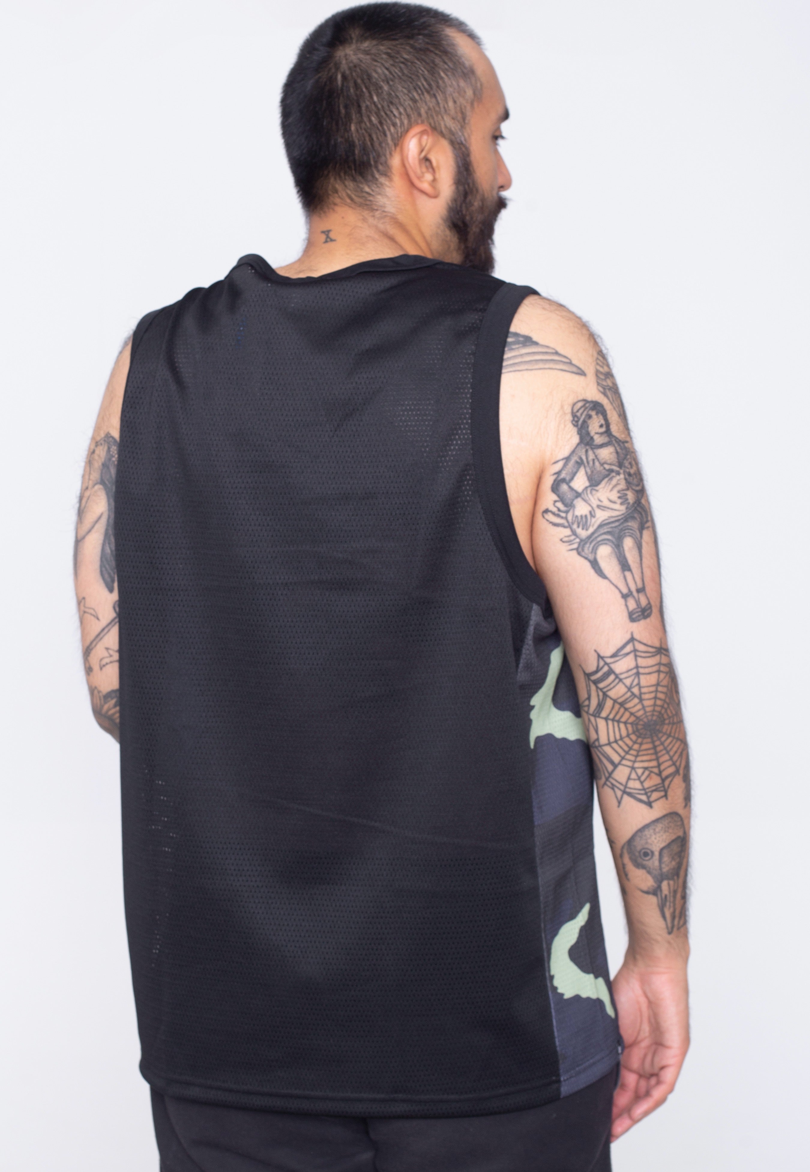 Adidas - Camo BBALL JSY Black - T-Shirt | Men-Image