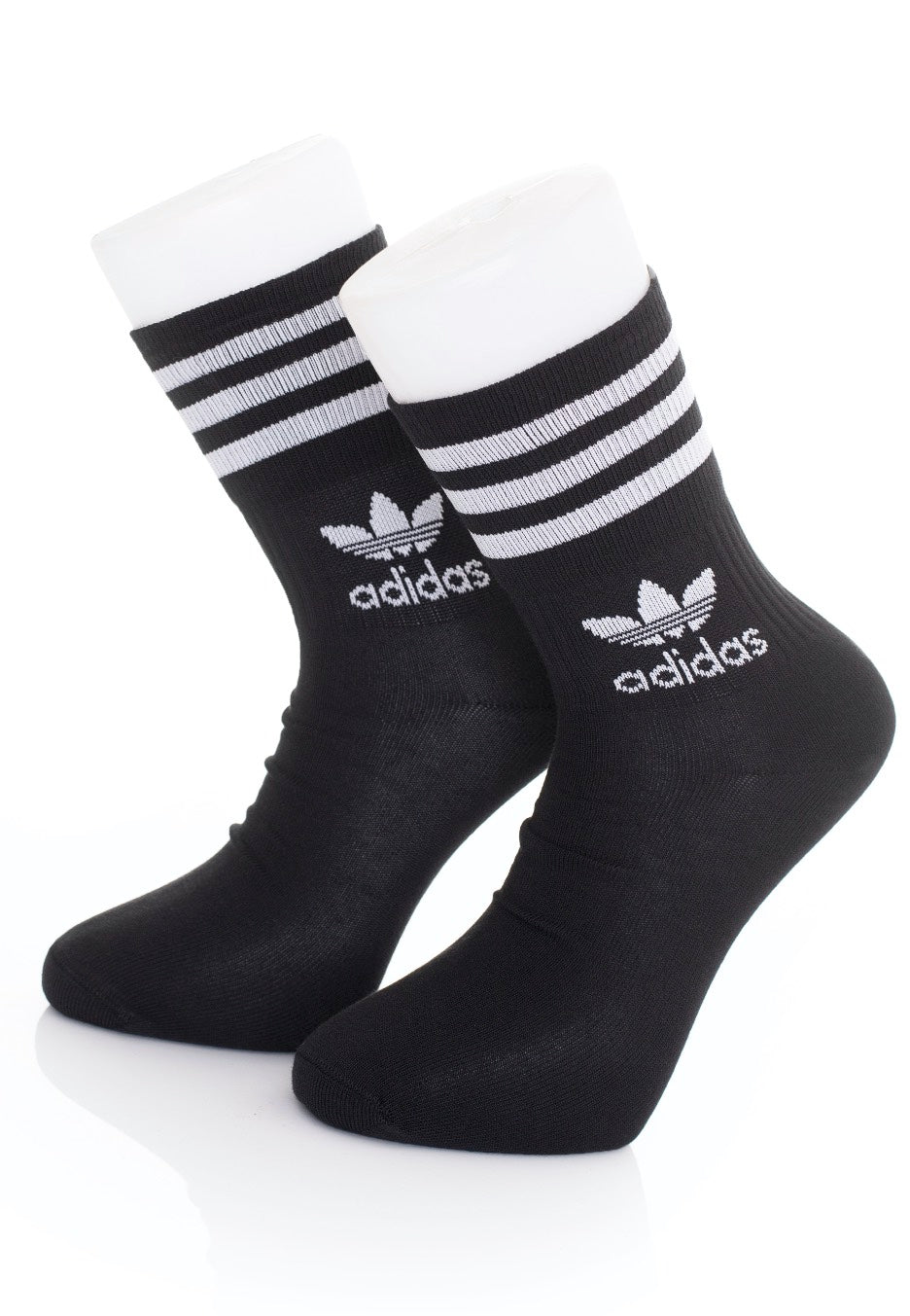 Adidas - Mid Cut Crew Black/White - Socks | Neutral-Image