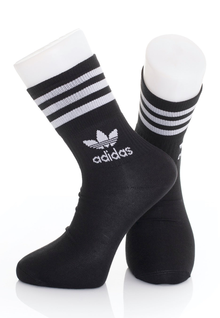 Adidas - Mid Cut Crew Black/White - Socks | Neutral-Image