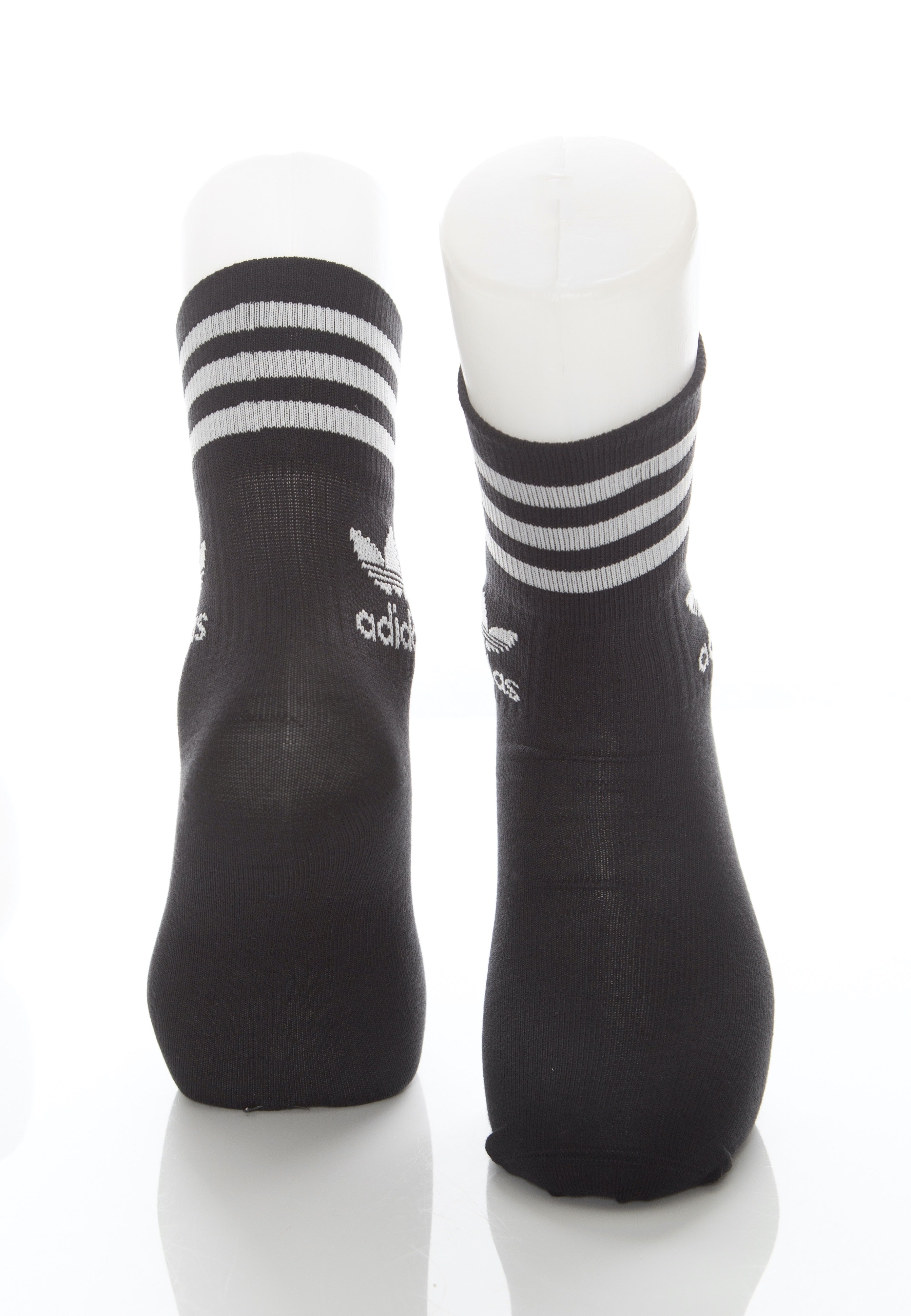 Adidas - Mid Cut Crew Pack Of 5 Black - Socks | Neutral-Image