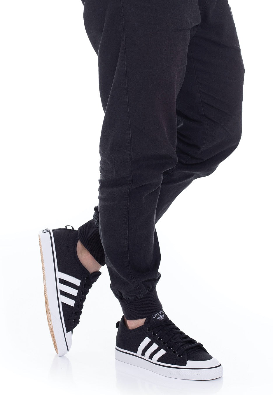 Adidas - Nizza Core Black/FTW White/FTW White - Shoes | Men-Image