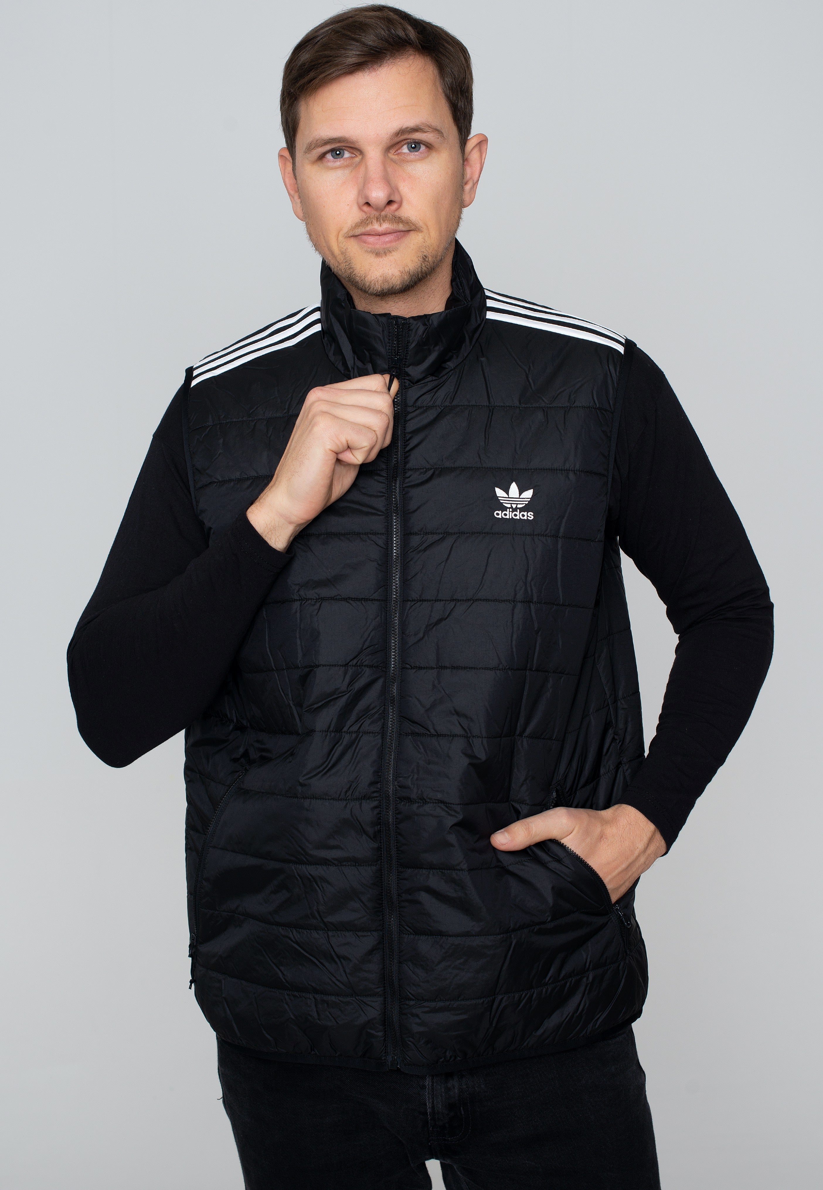 Adidas - Padded Black - Vest | Men-Image