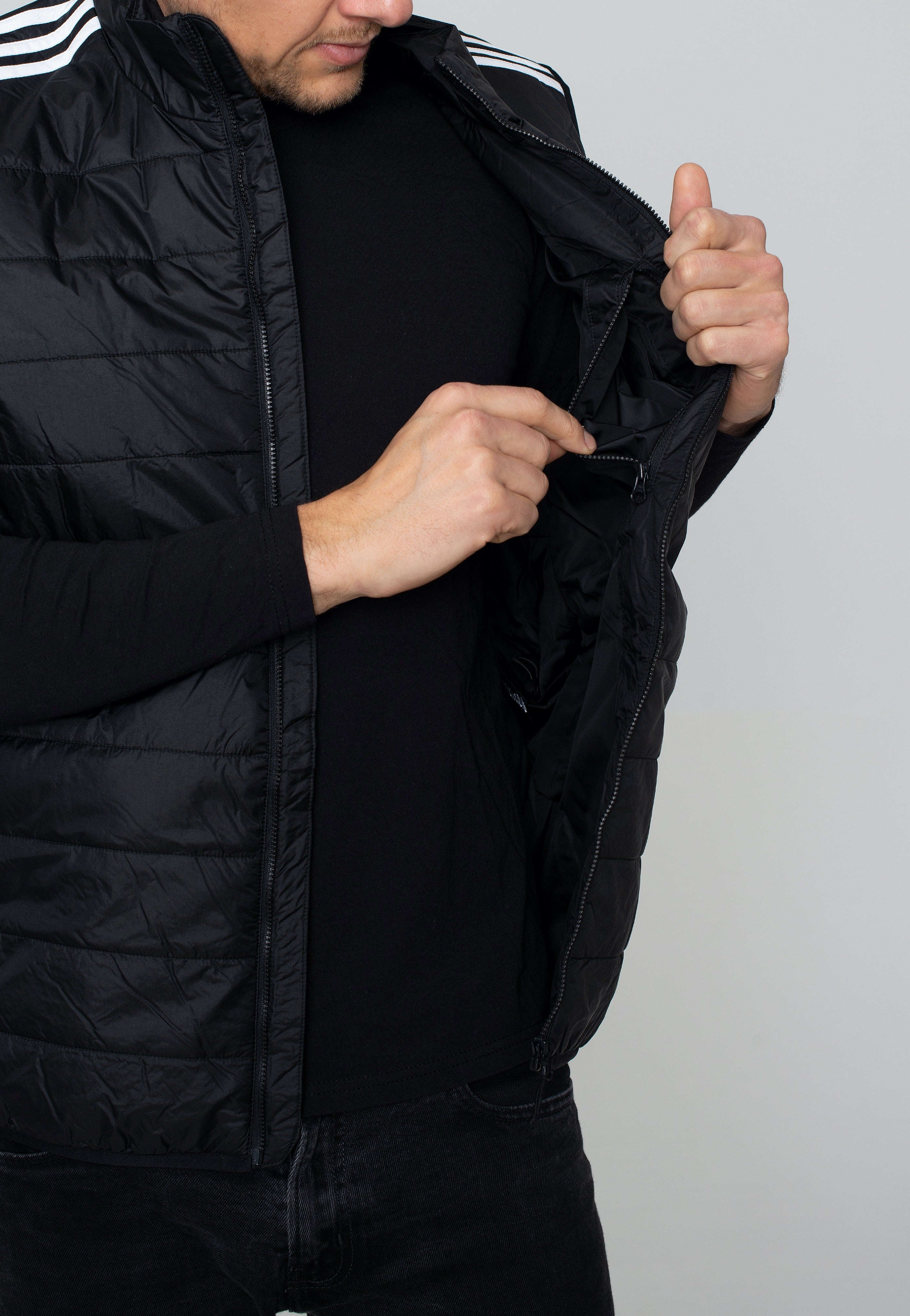 Adidas - Padded Black - Vest | Men-Image