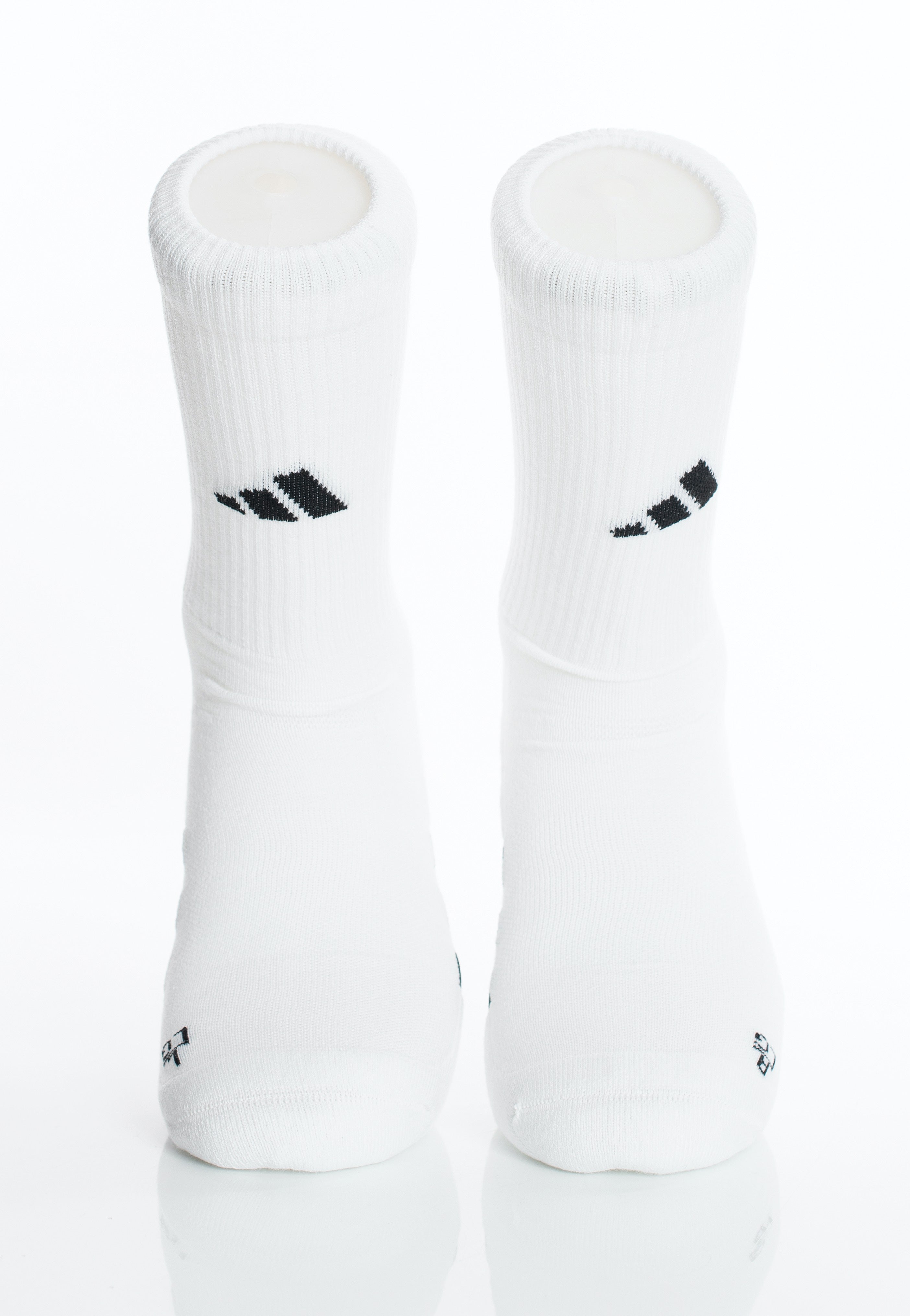 Adidas - Prf Cush Crew Pack Of3 White/White/White - Socks | Neutral-Image