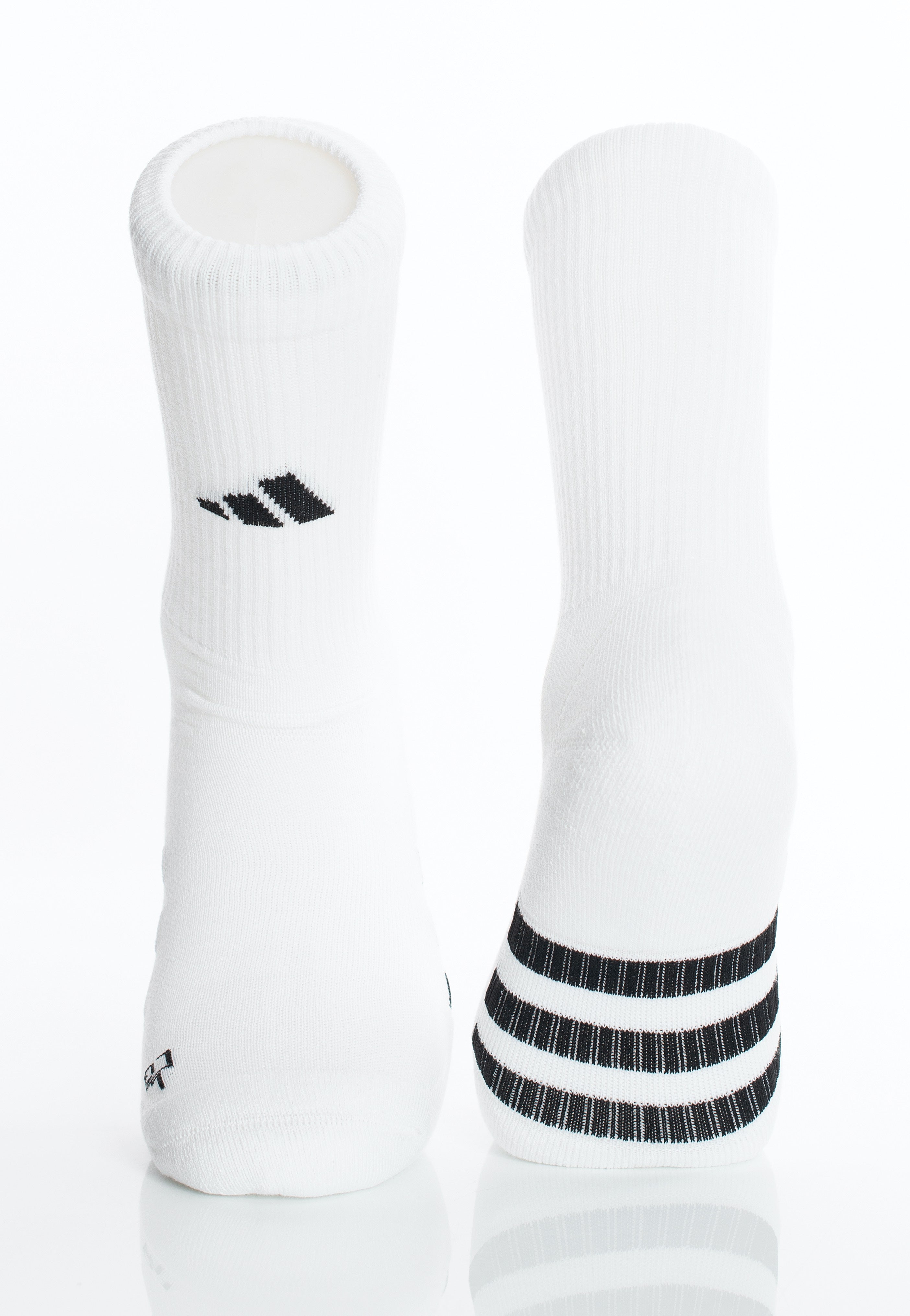 Adidas - Prf Cush Crew Pack Of3 White/White/White - Socks | Neutral-Image