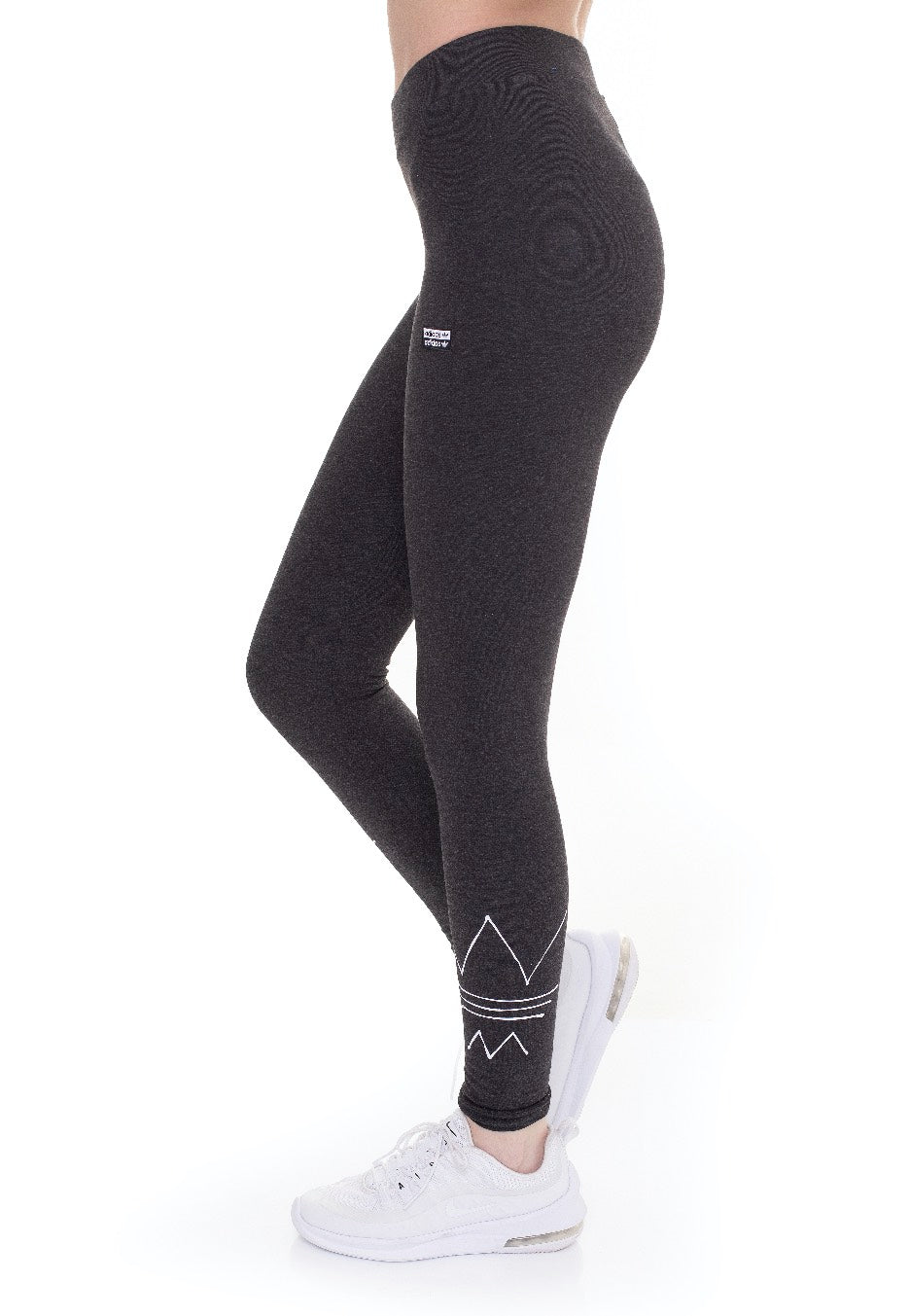 Adidas - Tights Black Melange - Leggings | Women-Image