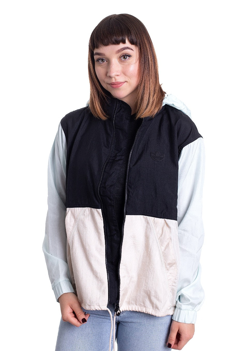 Adidas - Windbreaker Black/Linen/Icemin - Windbreaker | Women-Image