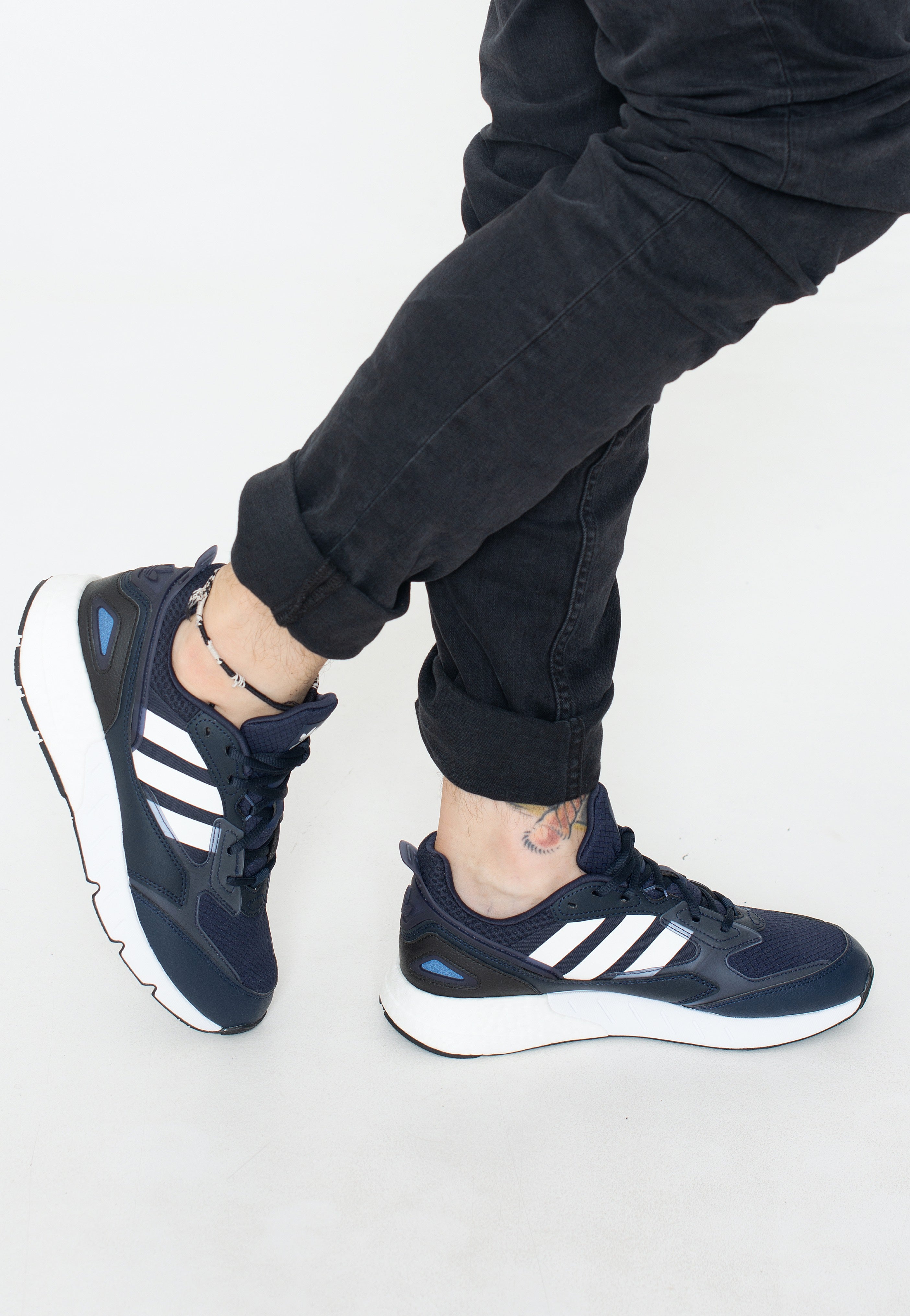 Adidas - ZX 1K Boost 2.0 Legend Ink/Ftwr White/Core Black - Shoes | Men-Image