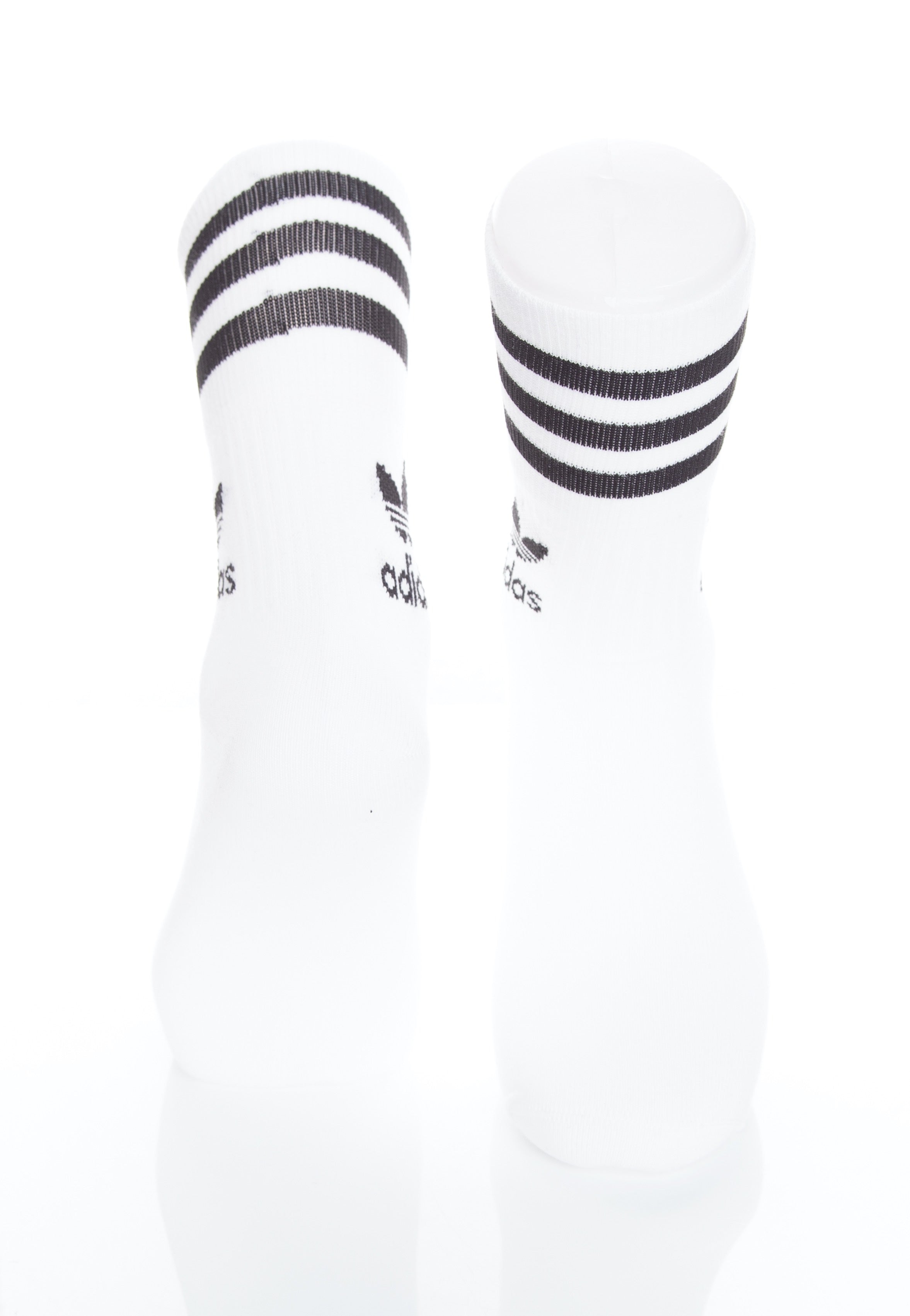 Adidas - Mid Cut Crew Pack Of 5 White - Socks | Neutral-Image