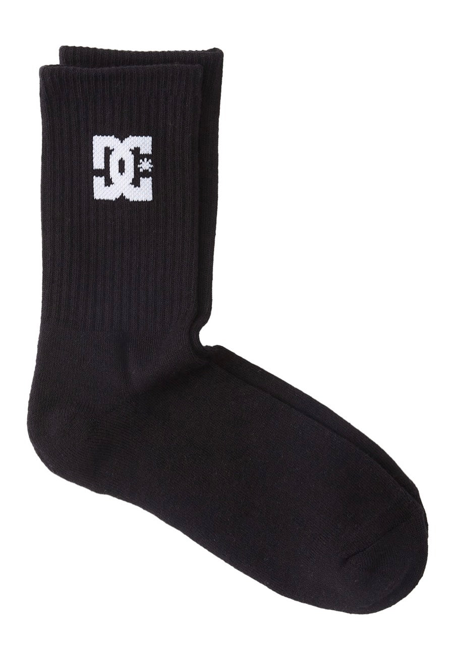 DC - Spp Crew Pack Of 3 Black - Socks | Neutral-Image