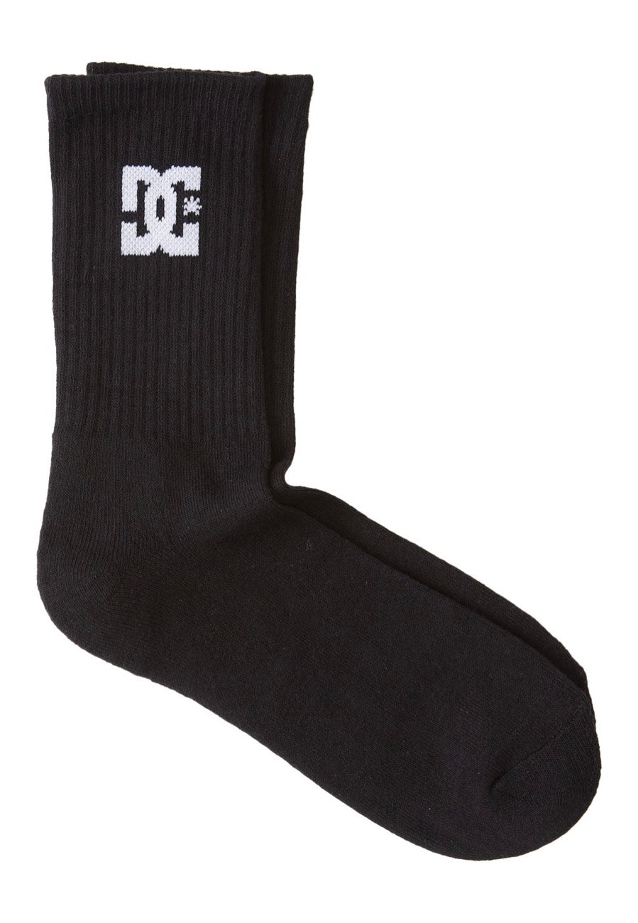 DC - Spp Crew Pack Of 5 Black - Socks | Neutral-Image