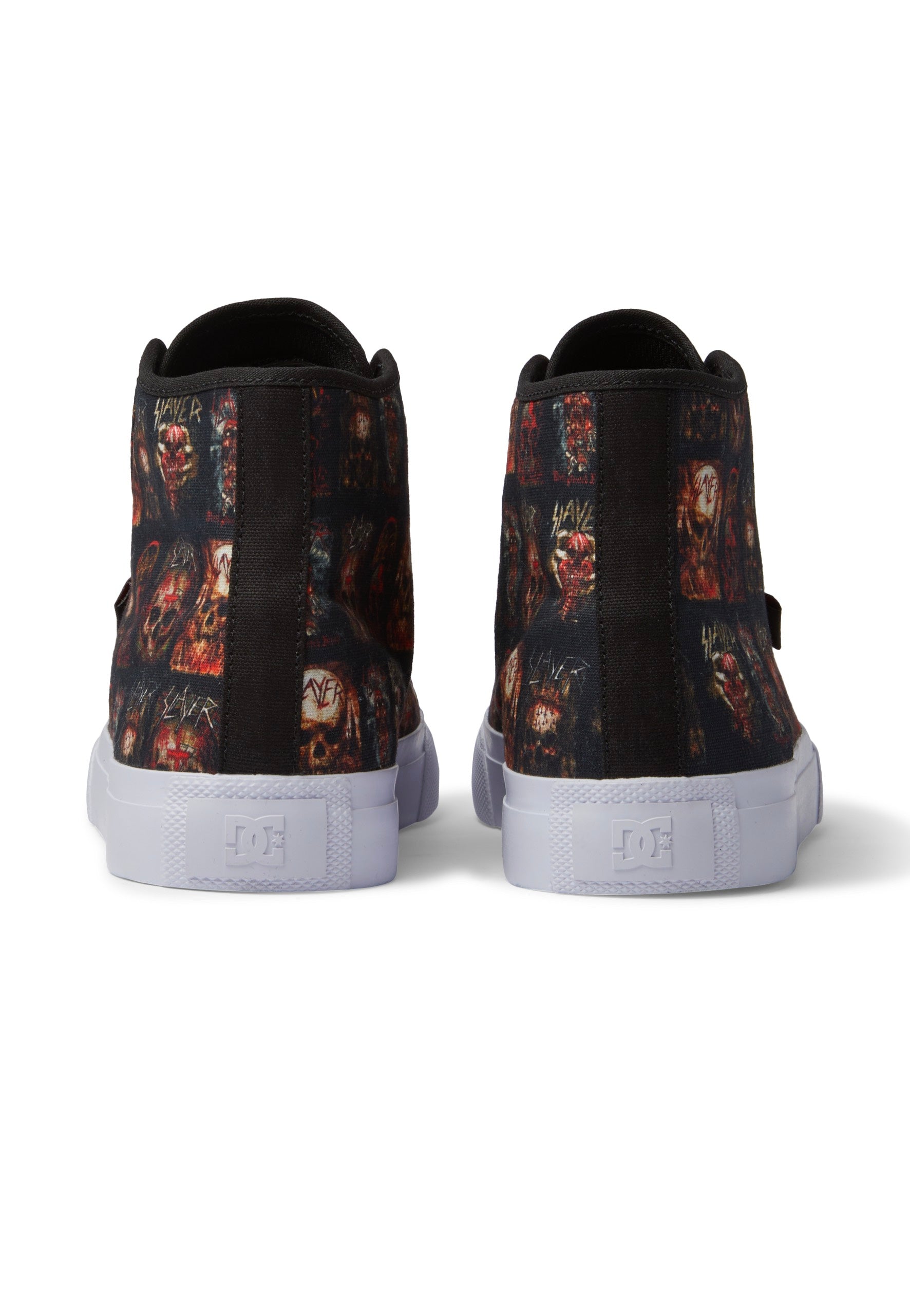 DC x Slayer - Manual Hi Black/White Print - Shoes | Men-Image