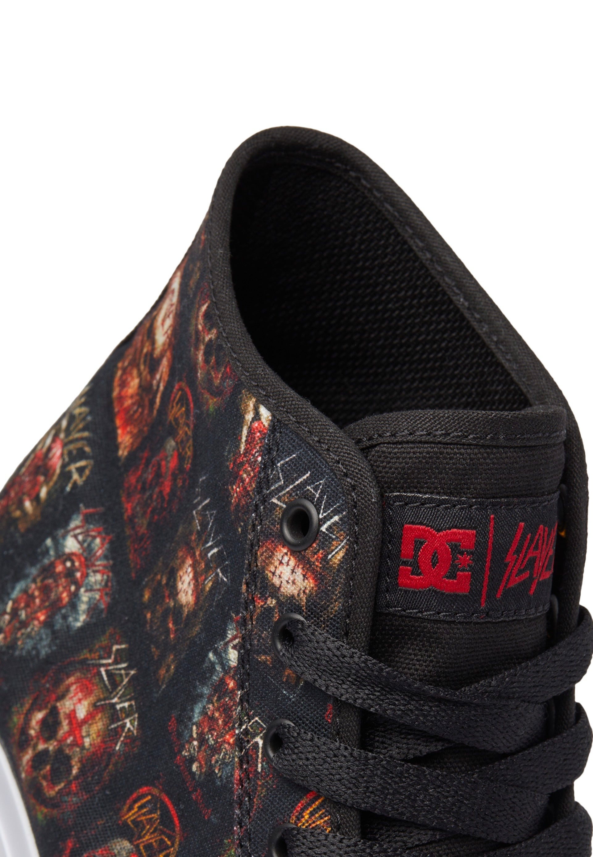 DC x Slayer - Manual Hi Black/White Print - Shoes | Men-Image