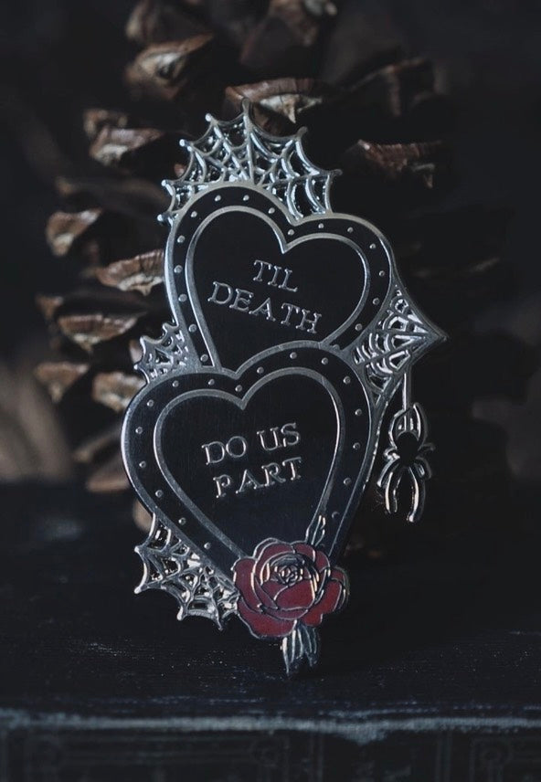 Lively Ghosts - Til Death Black - Pin | Neutral-Image