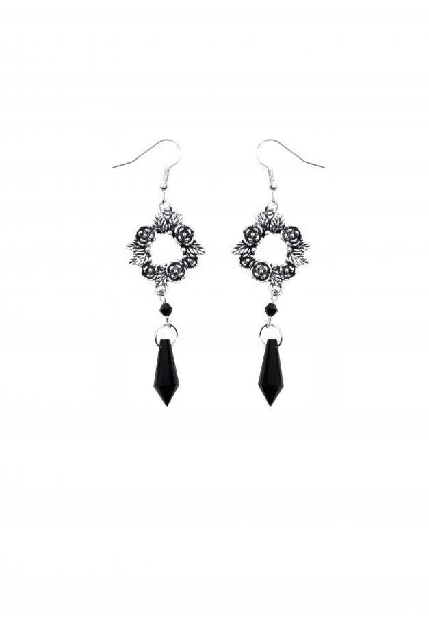 Dark In Love - Gothic Blossom - Earrings | Neutral-Image