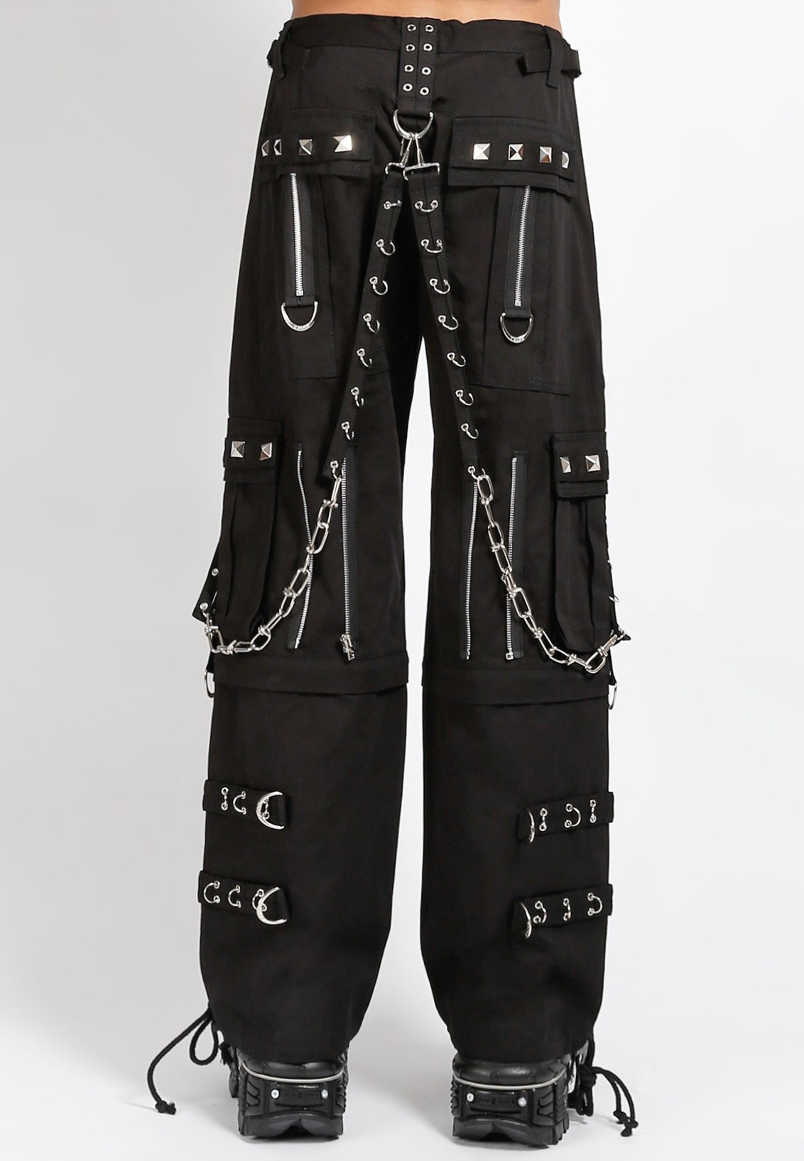 Tripp NYC - Mighty Metal Black/White - Pants | Men-Image