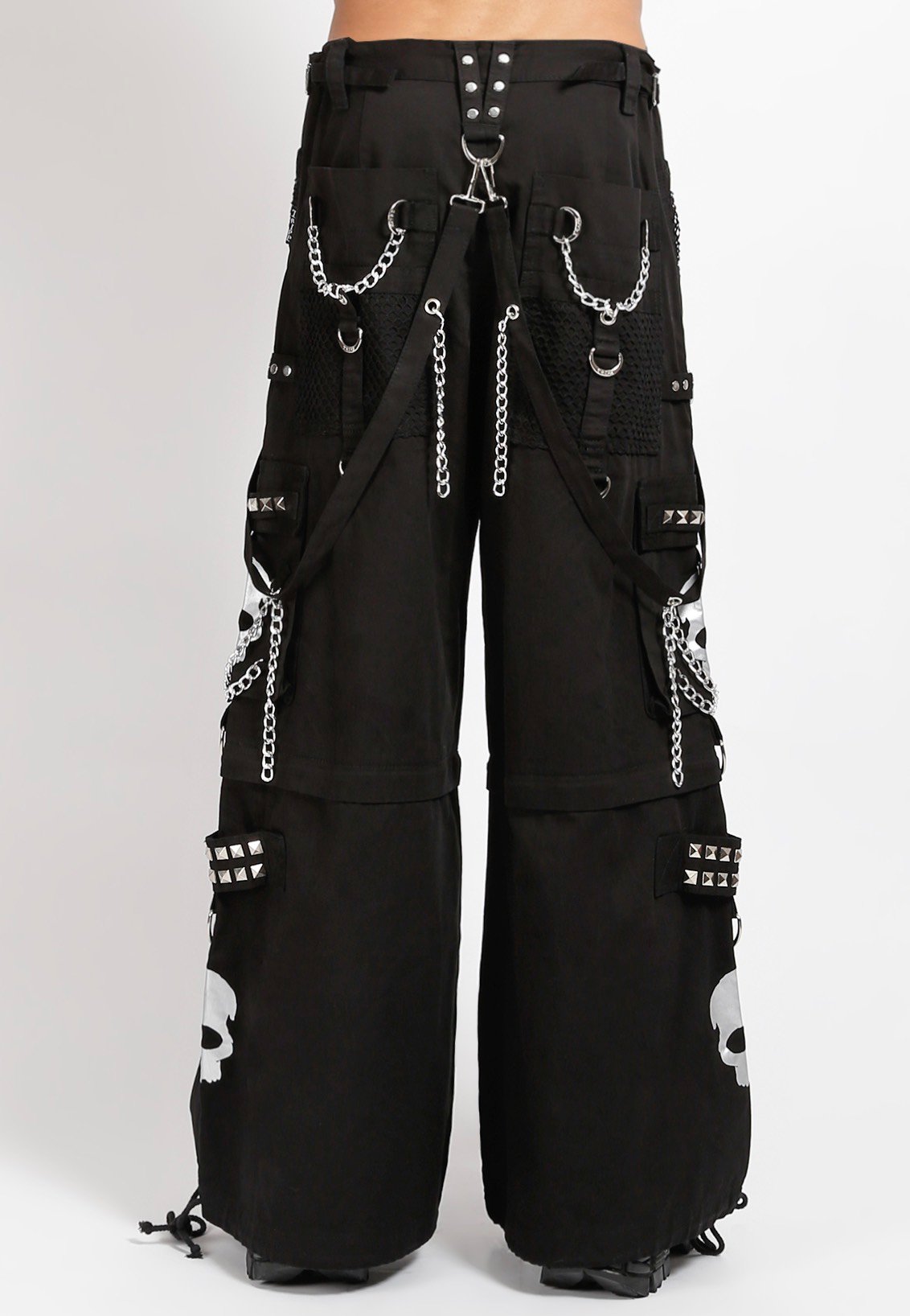 Tripp NYC - Super Skull Silver Reflective Black/Silver - Pants | Men-Image