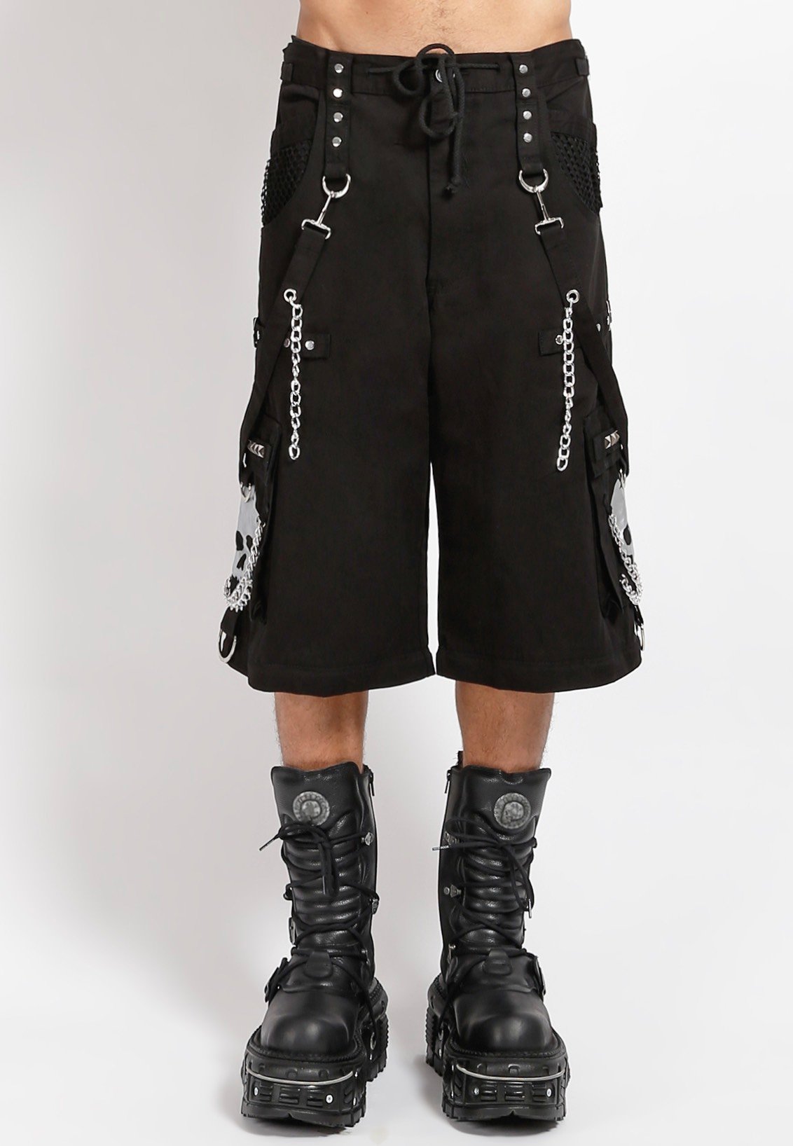 Tripp NYC - Super Skull Silver Reflective Black/Silver - Pants | Men-Image