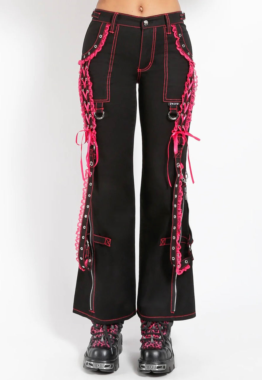 Tripp NYC - Lolita Black/Pink - Pants | Women-Image