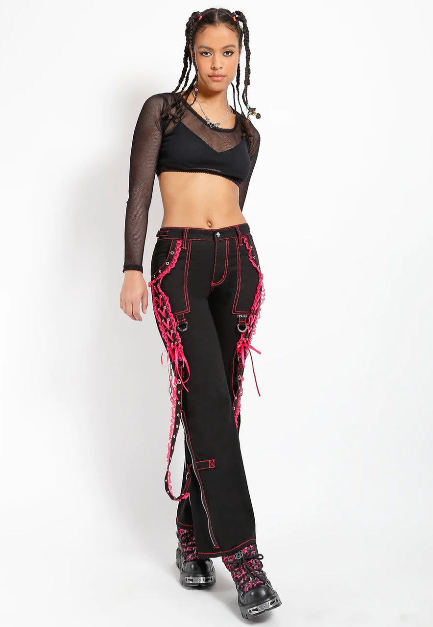 Tripp NYC - Lolita Black/Pink - Pants | Women-Image